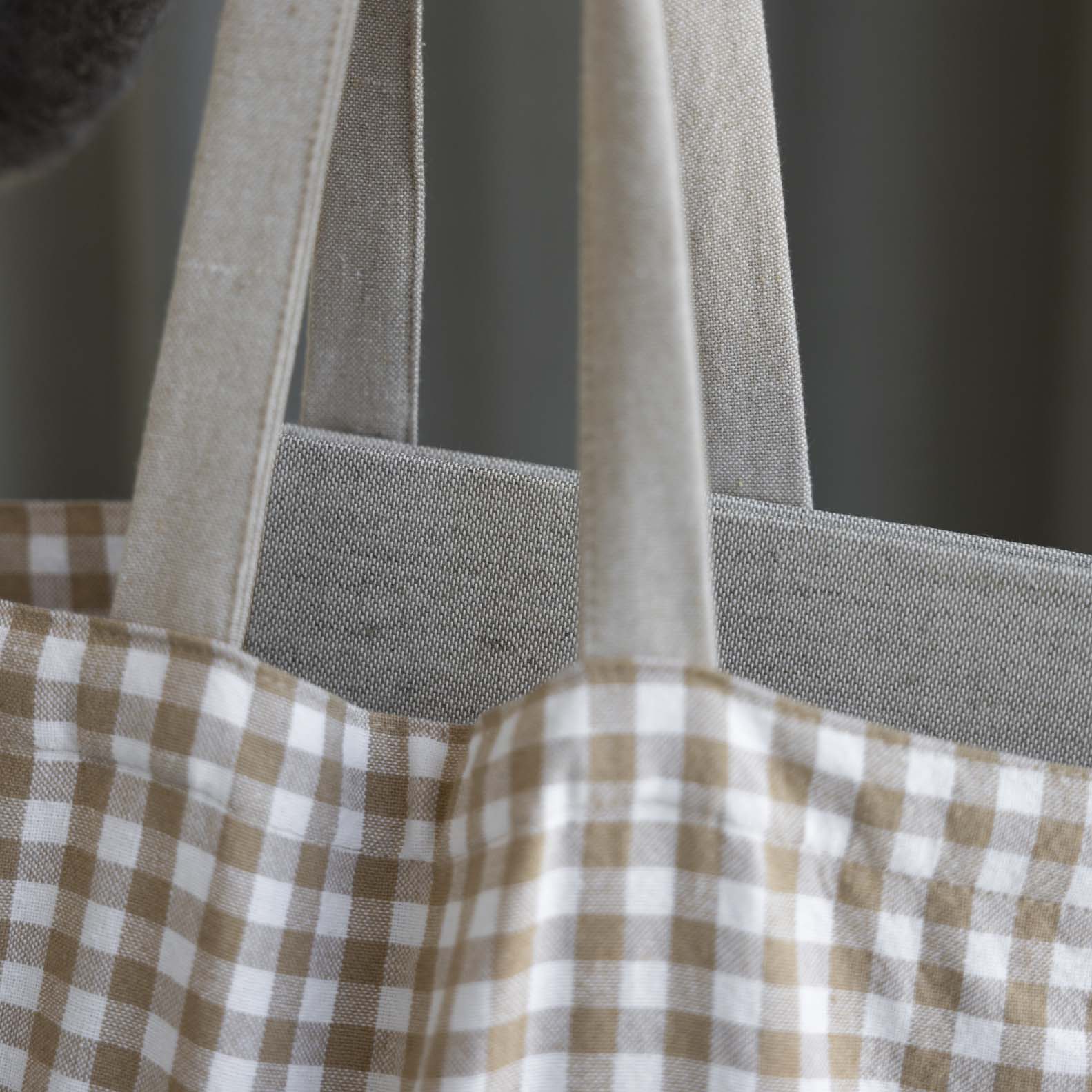 Tasche Rutan aus Baumwolle - beige