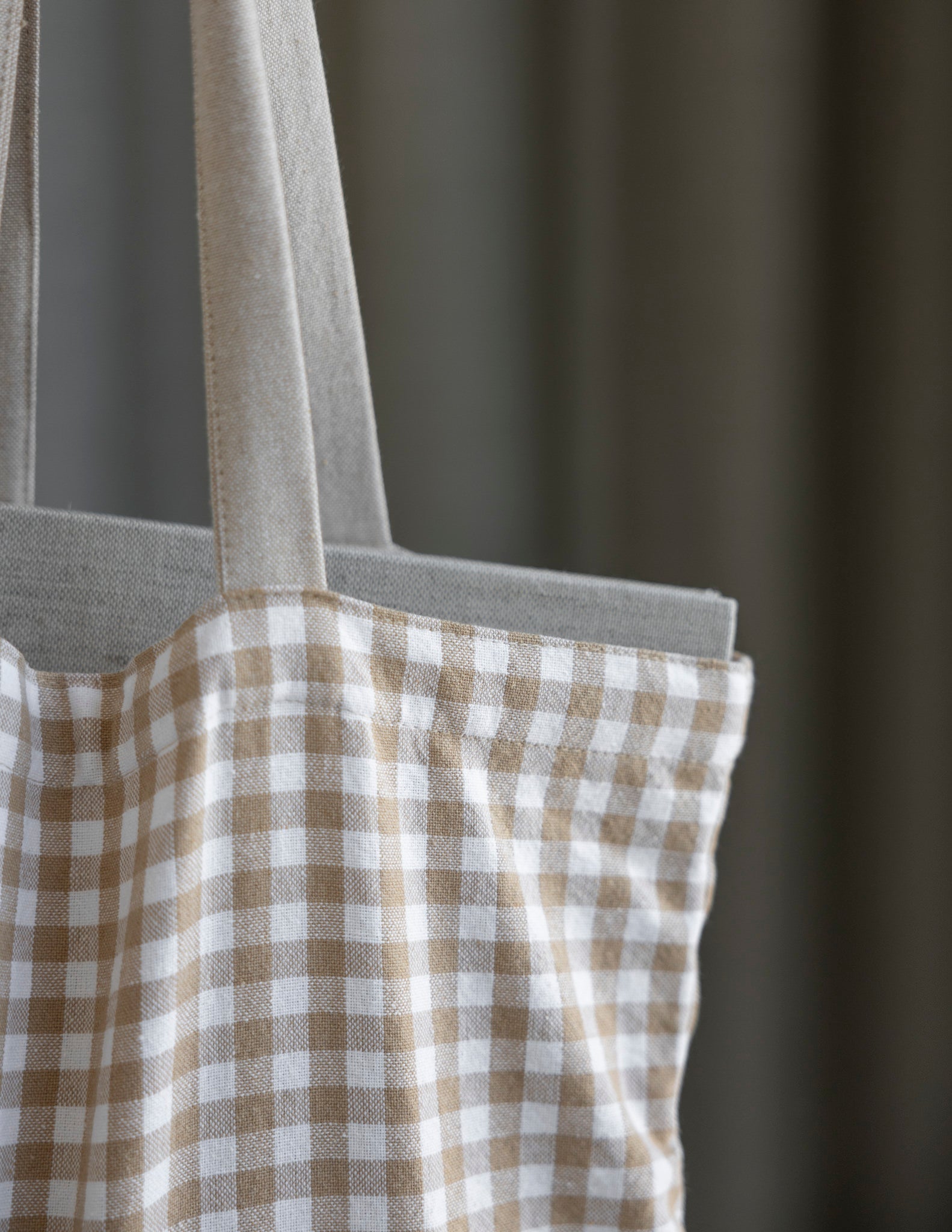 Tasche Rutan aus Baumwolle - beige