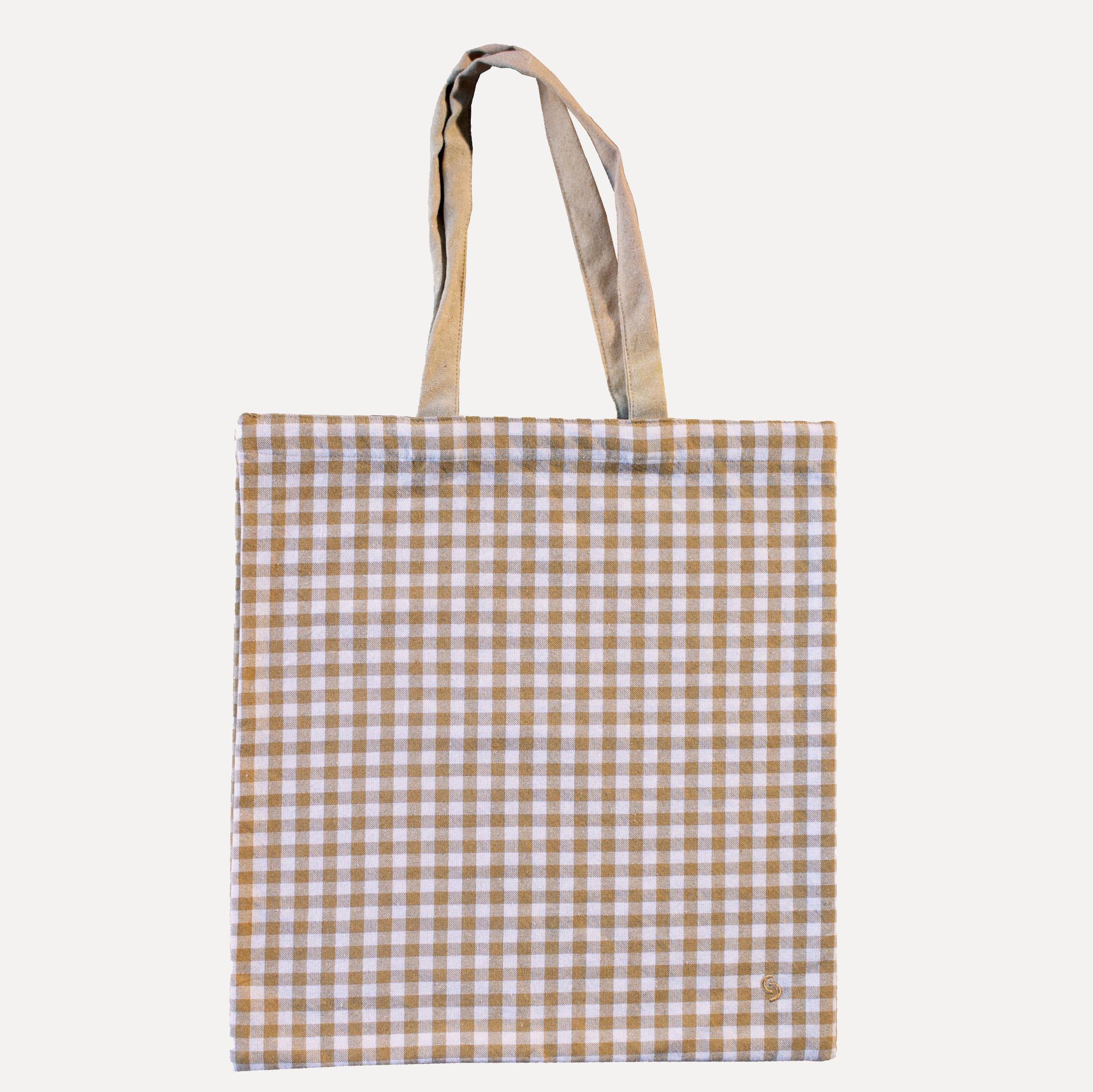 Tasche Rutan aus Baumwolle - beige