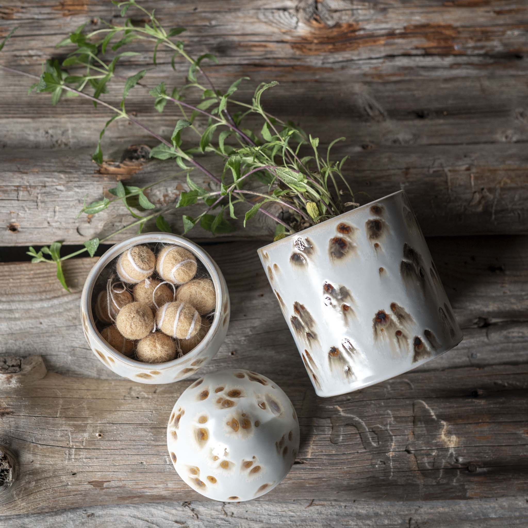 Schale mit Deckel Ei My - natur