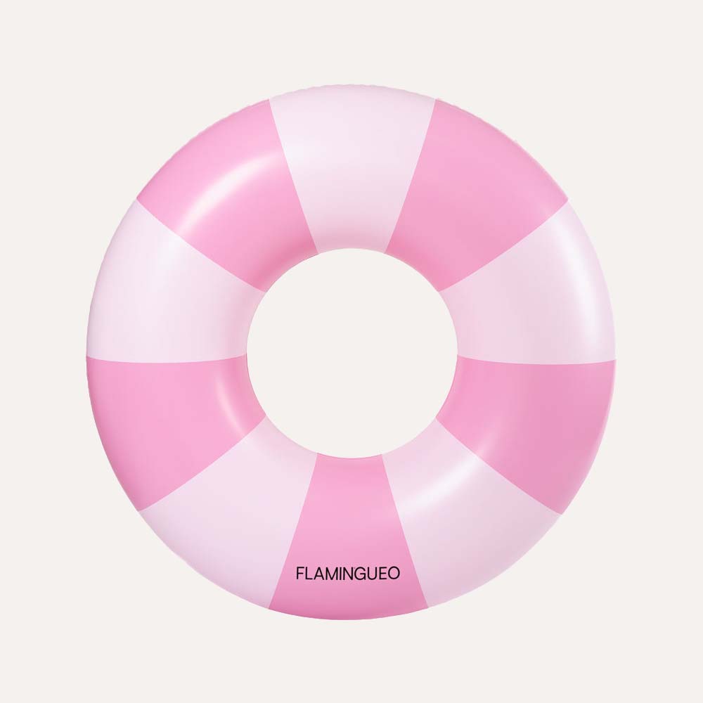 Schwimmring Streifen - rosa