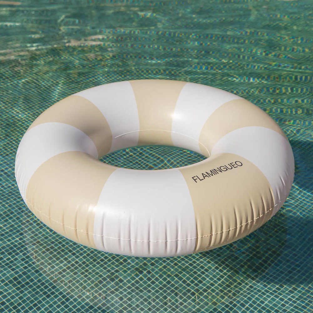 Schwimmring Streifen - beige