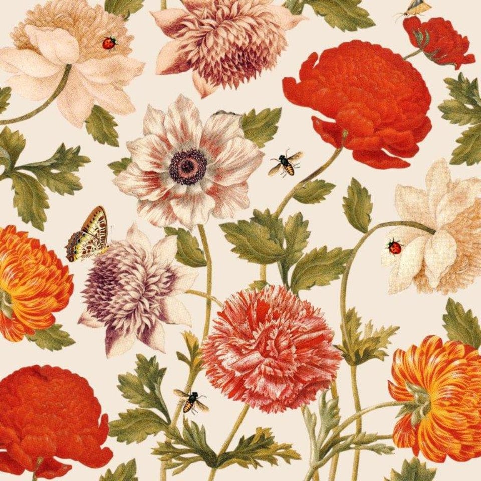 Servietten Blumenwiese