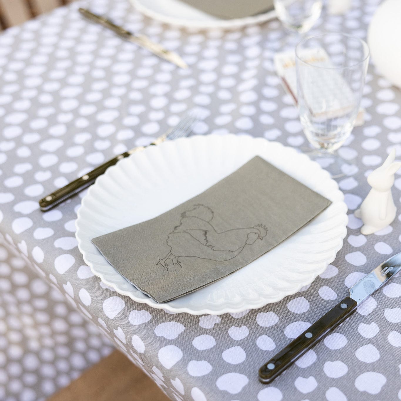 Servietten Huhn & Hahn