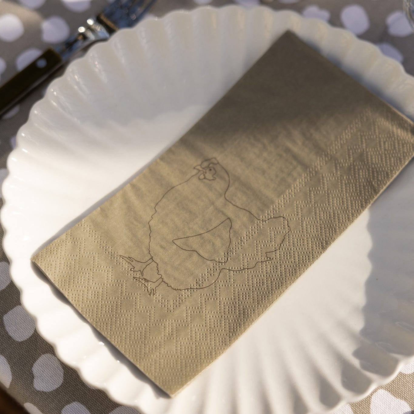 Servietten Huhn & Hahn