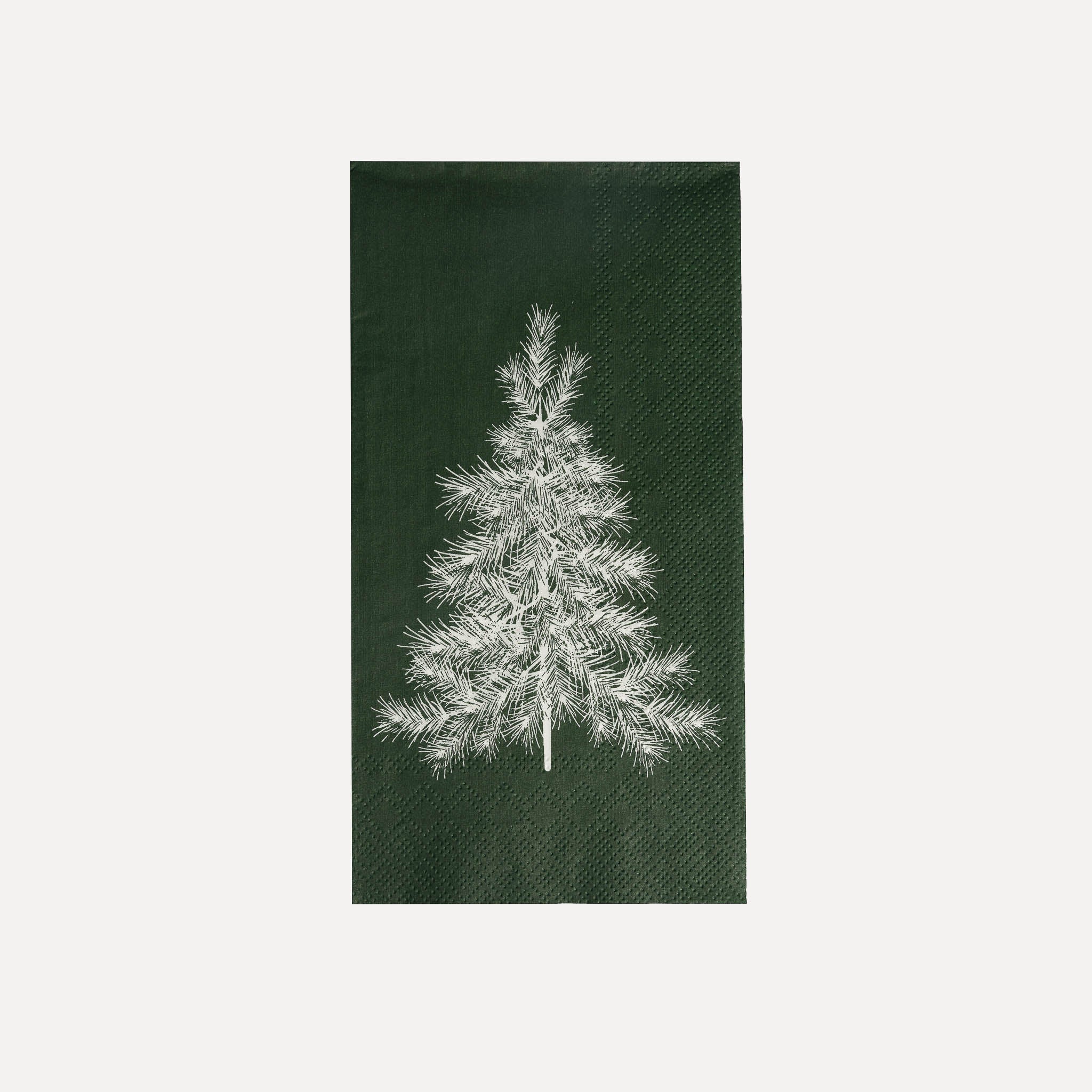 Servietten Julgran - grün