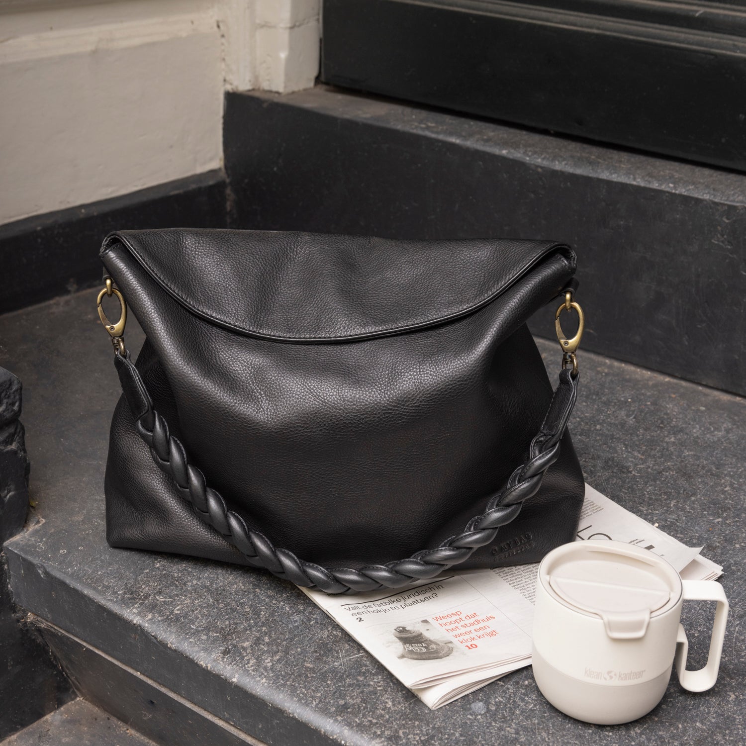 Sienna Tasche - Leder Schwarz