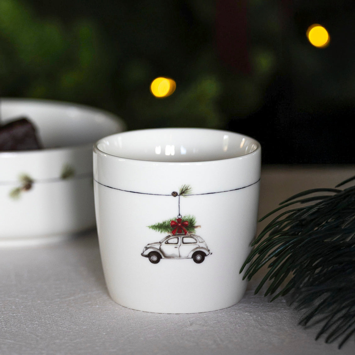 Sögne Weihnachtstasse - Car