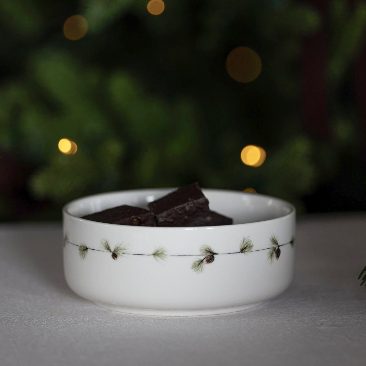 Schale Christmas Tradition - weiß