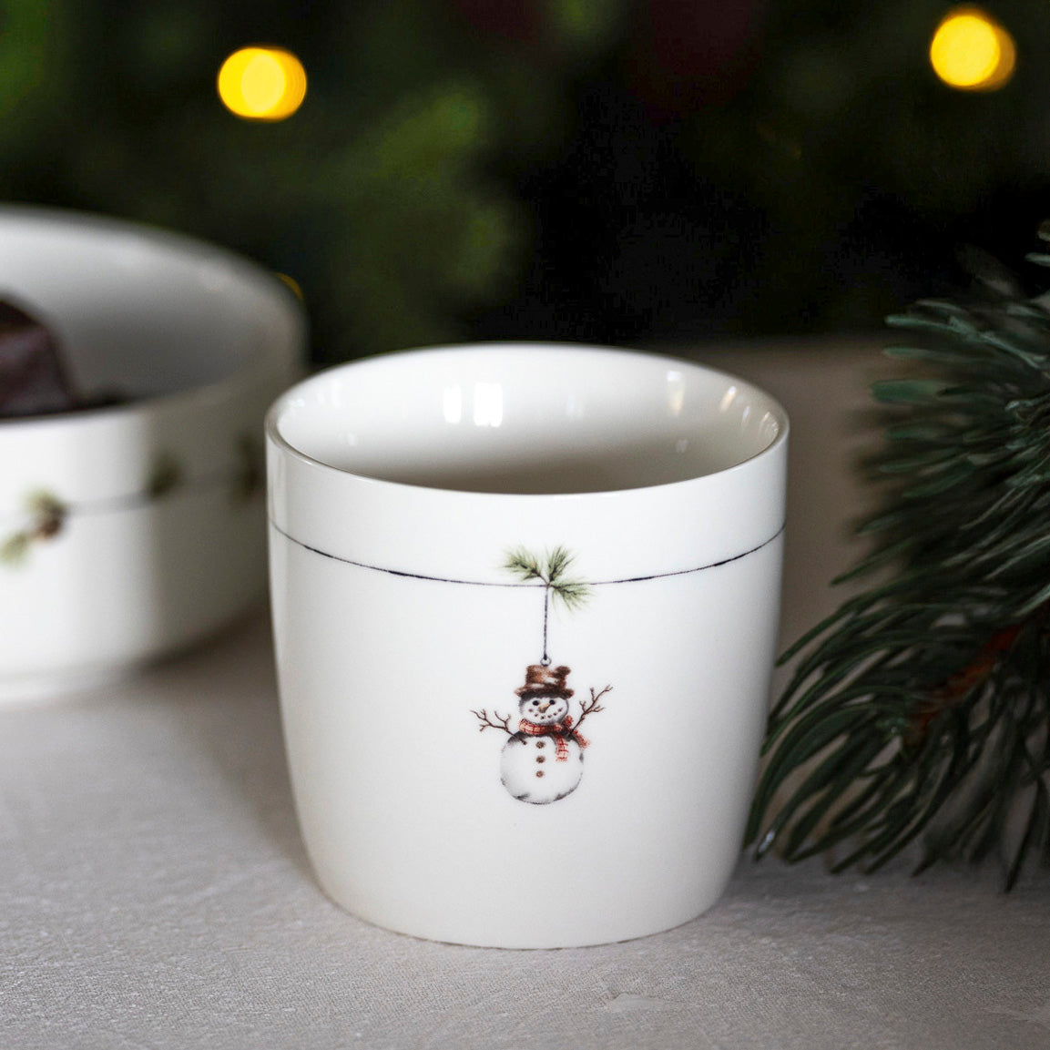Sögne Weihnachtstasse - Snowman