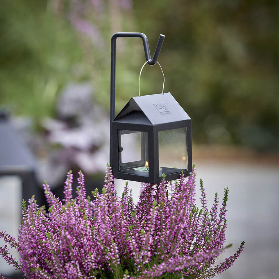 Spieß für Laterne - schwarz