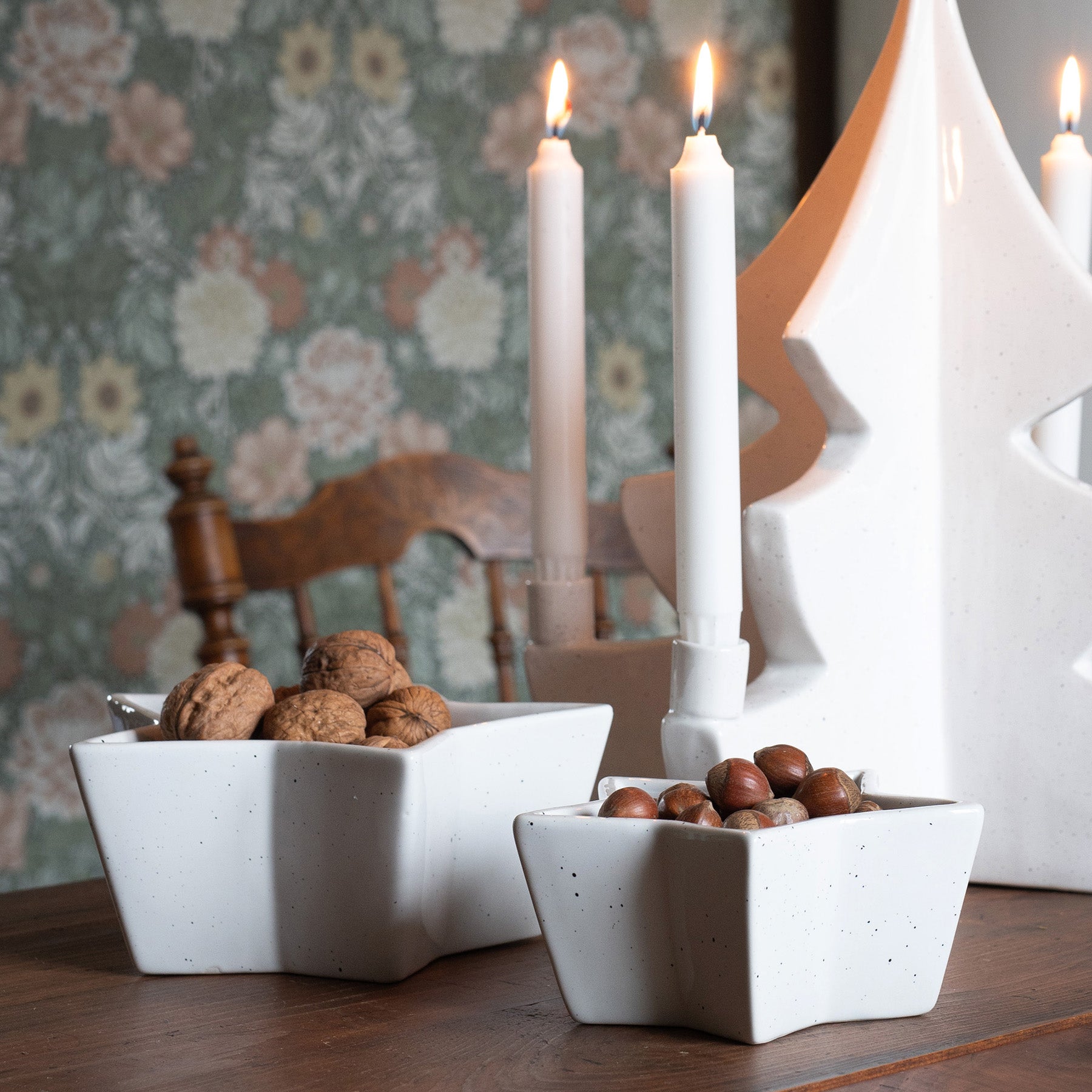 Deko-Schale Kay - weiß