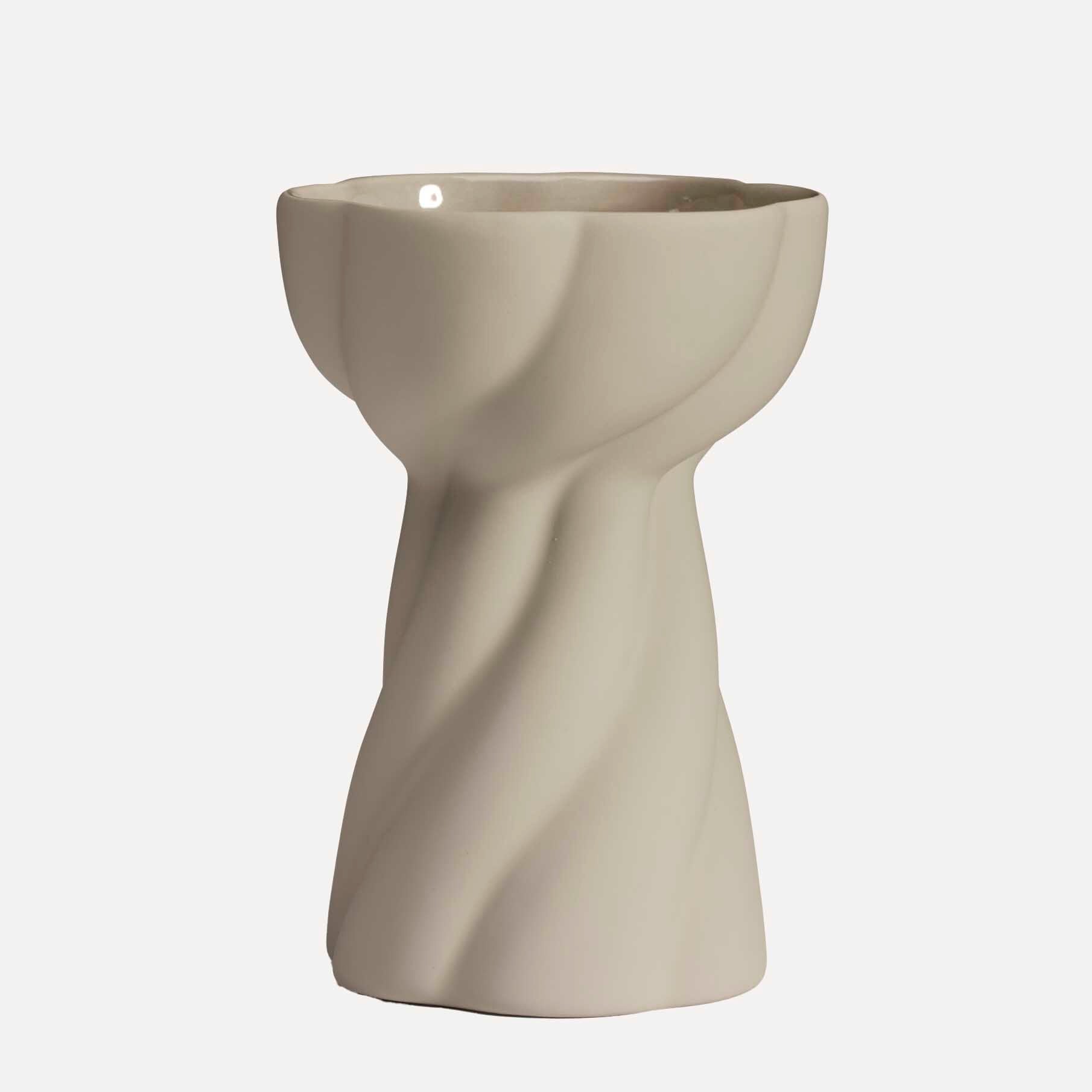 Hyazinthenvase Twist - sand