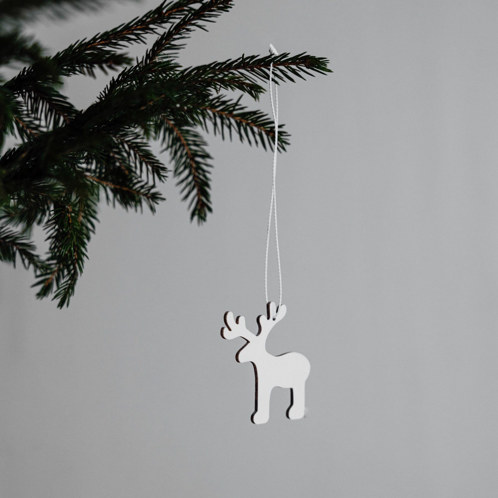 Holzanhänger Rentier Tage