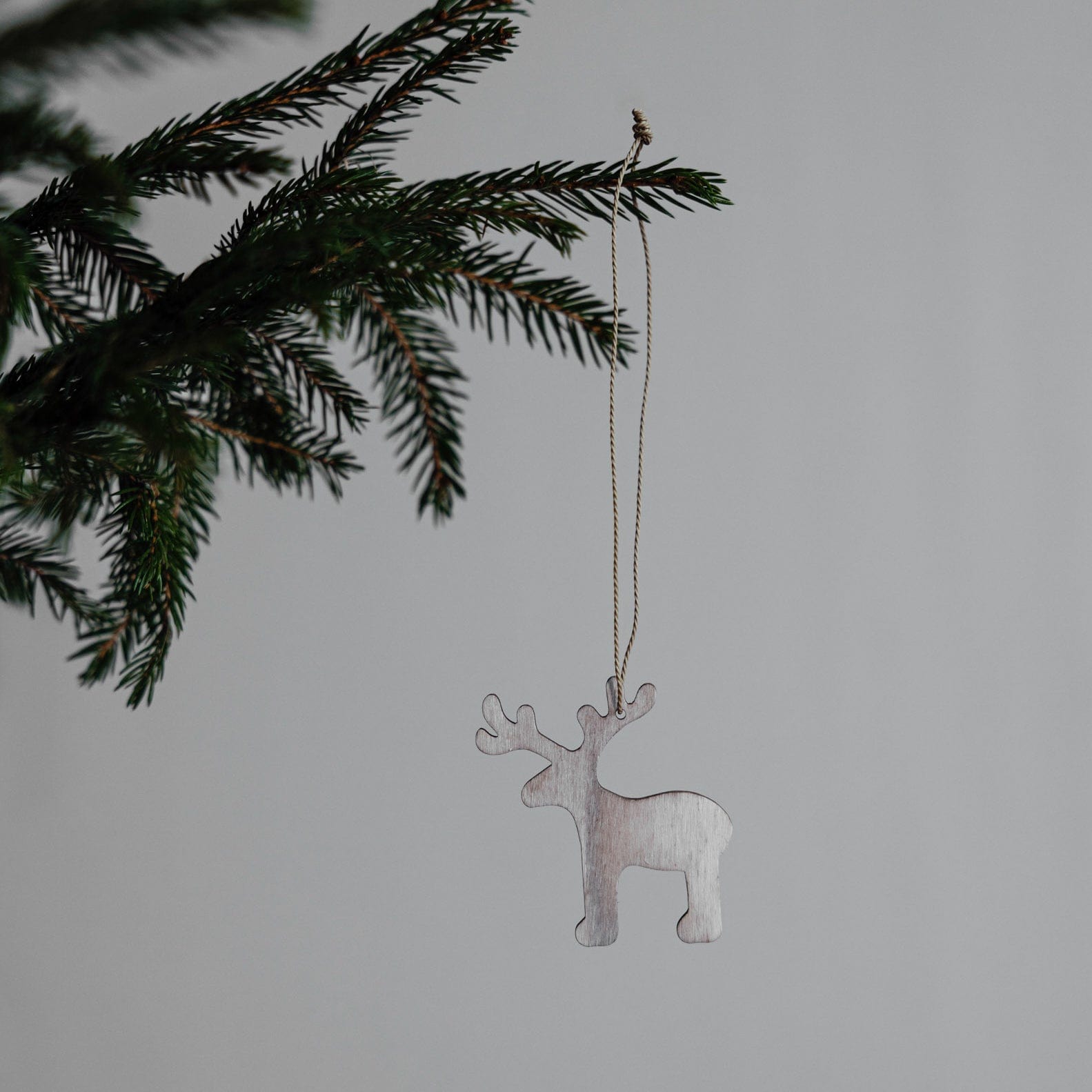 Holzanhänger Rentier Tage