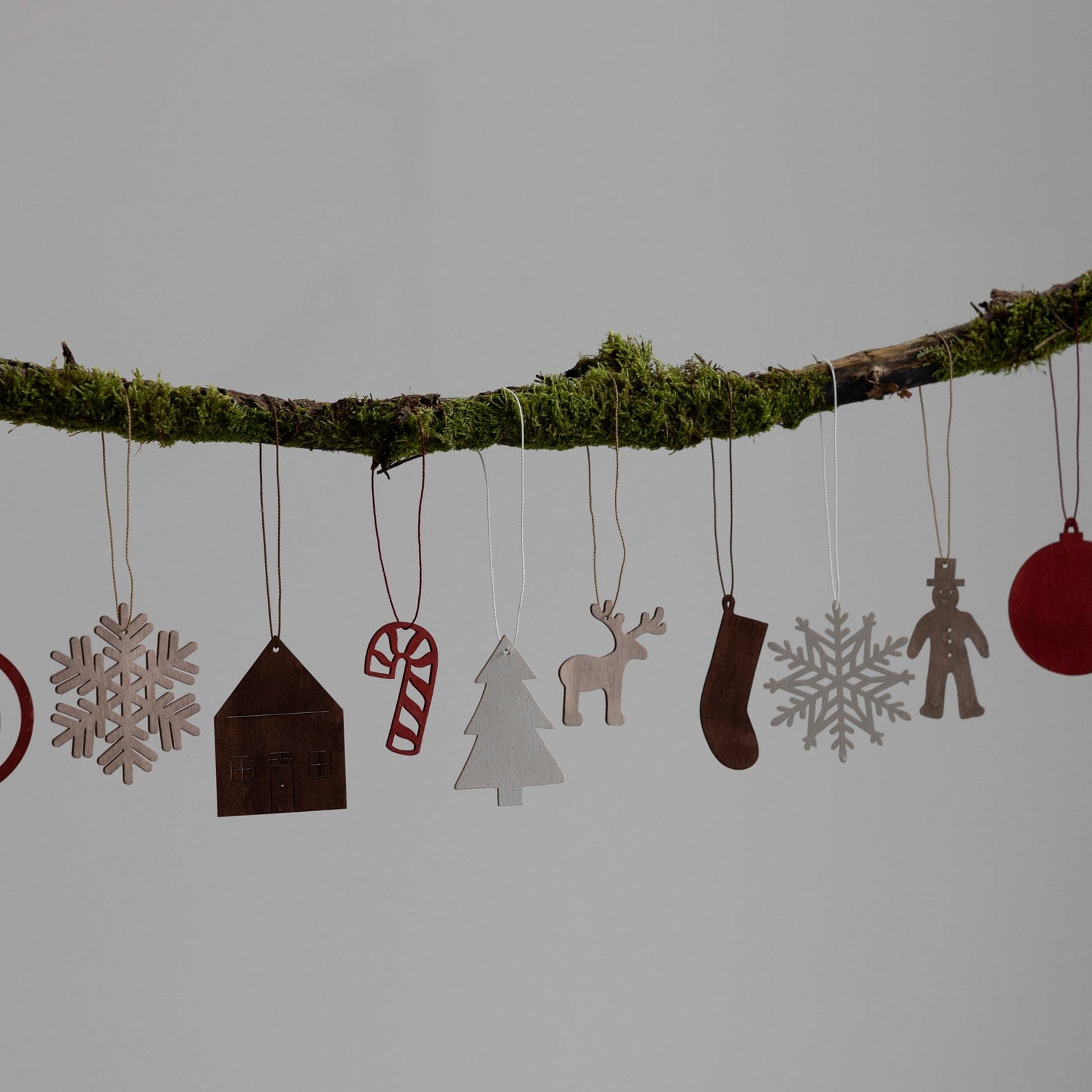 Holzanhänger Rentier Tage