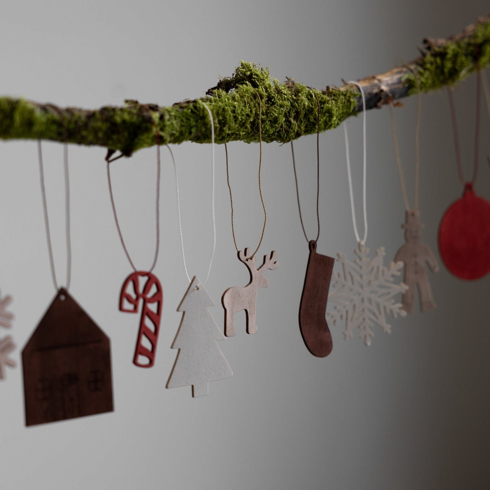 Holzanhänger Rentier Tage