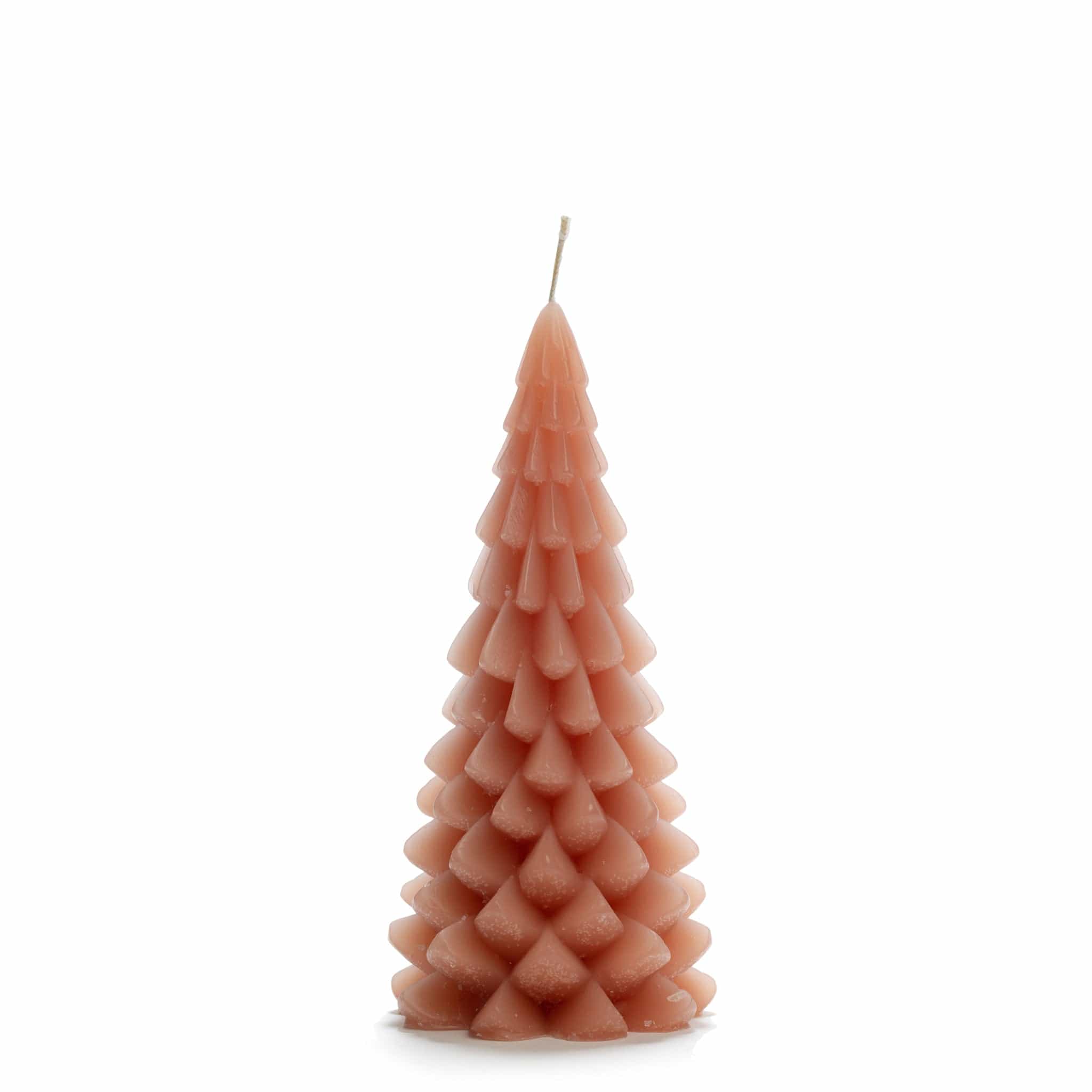 Weihnachtskerze Tannenbaum terra rosa