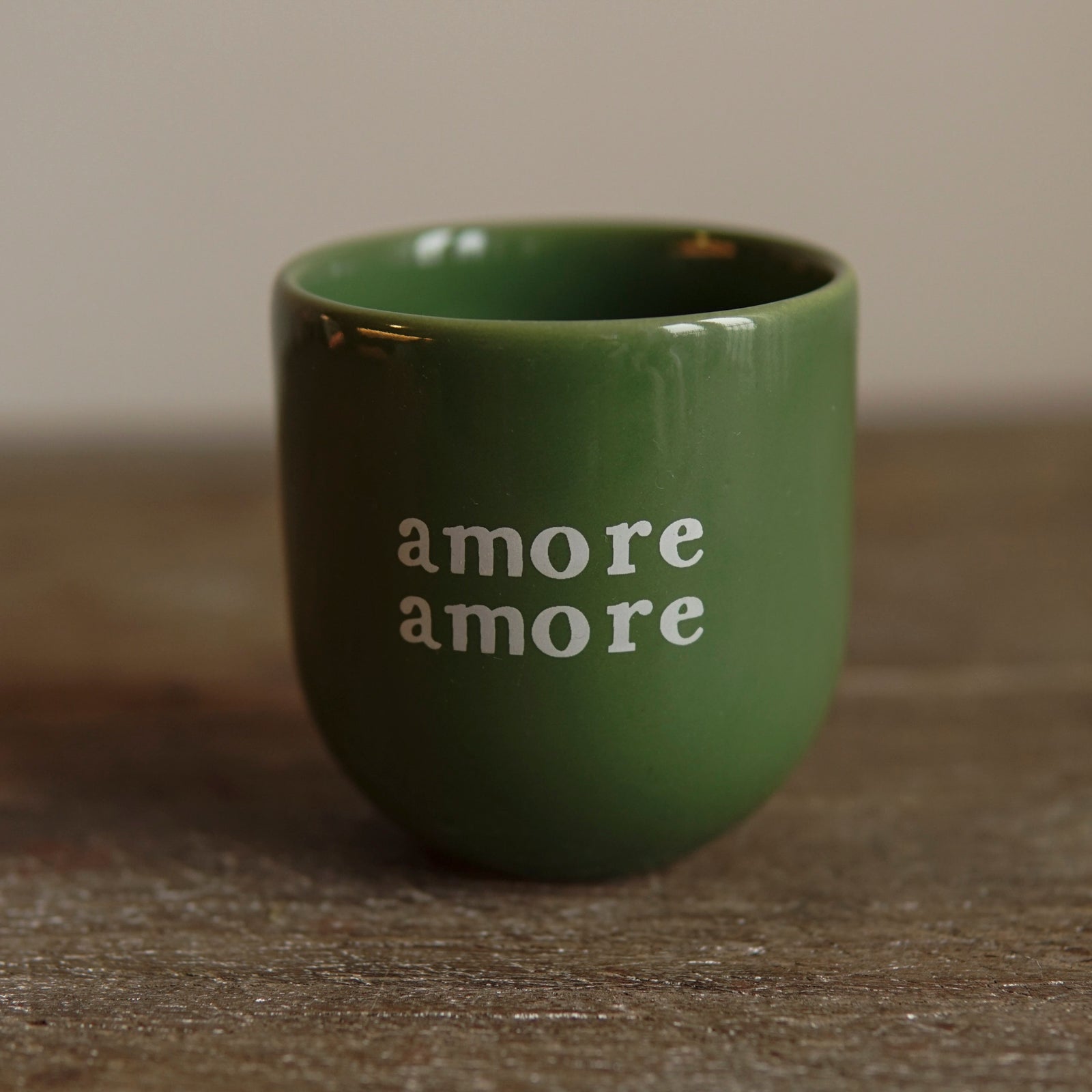 Becher Amore - grün