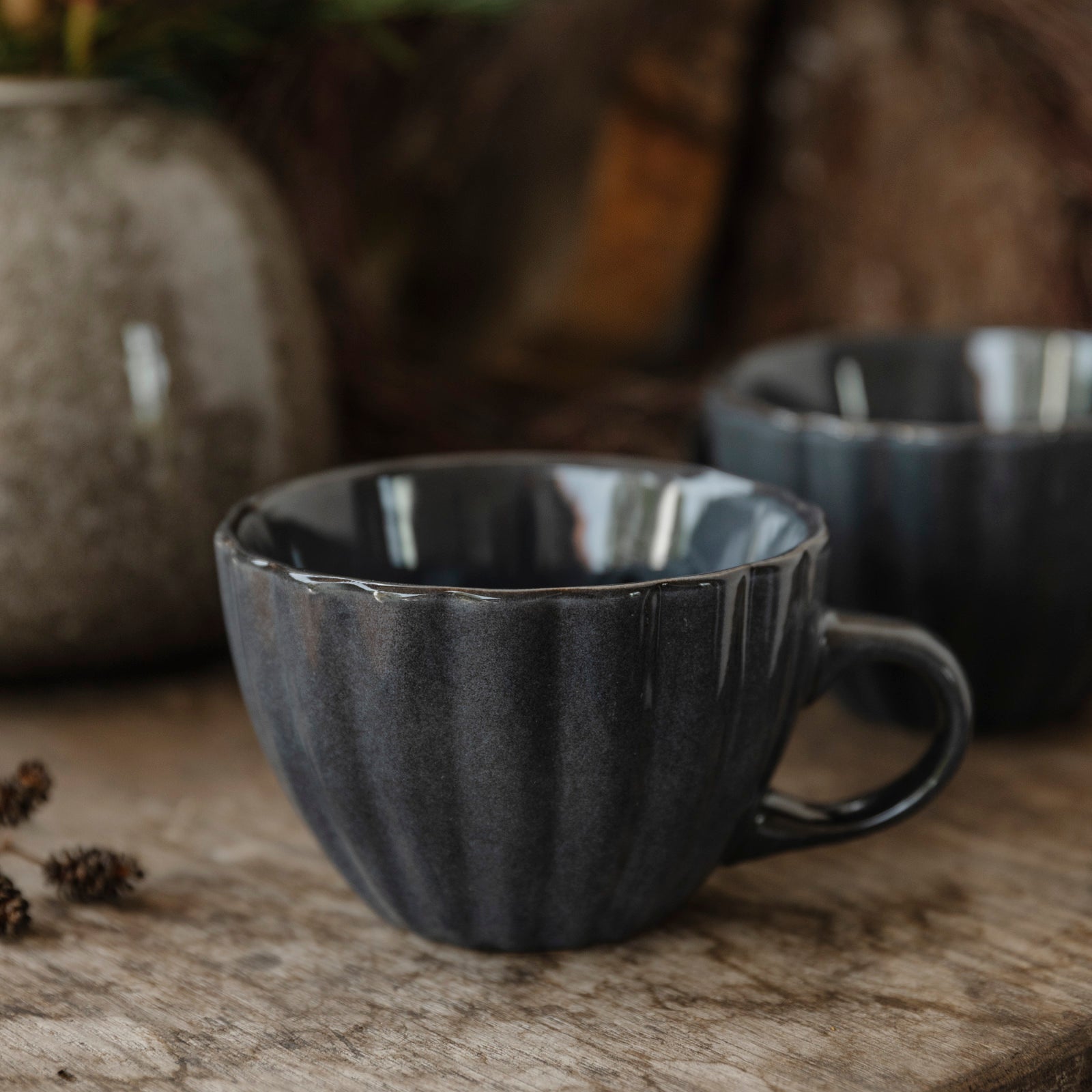Tasse JOY - dunkelblau