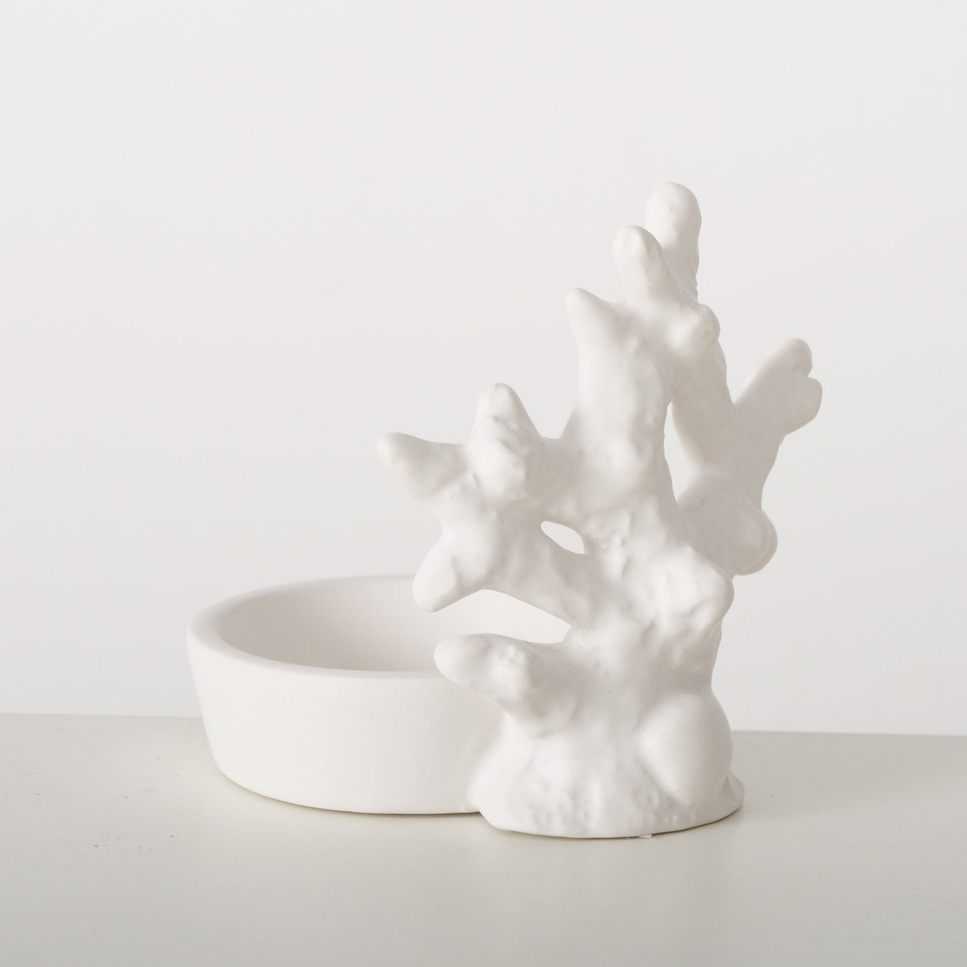 Kerzenhalter Moana Koralle - weiß