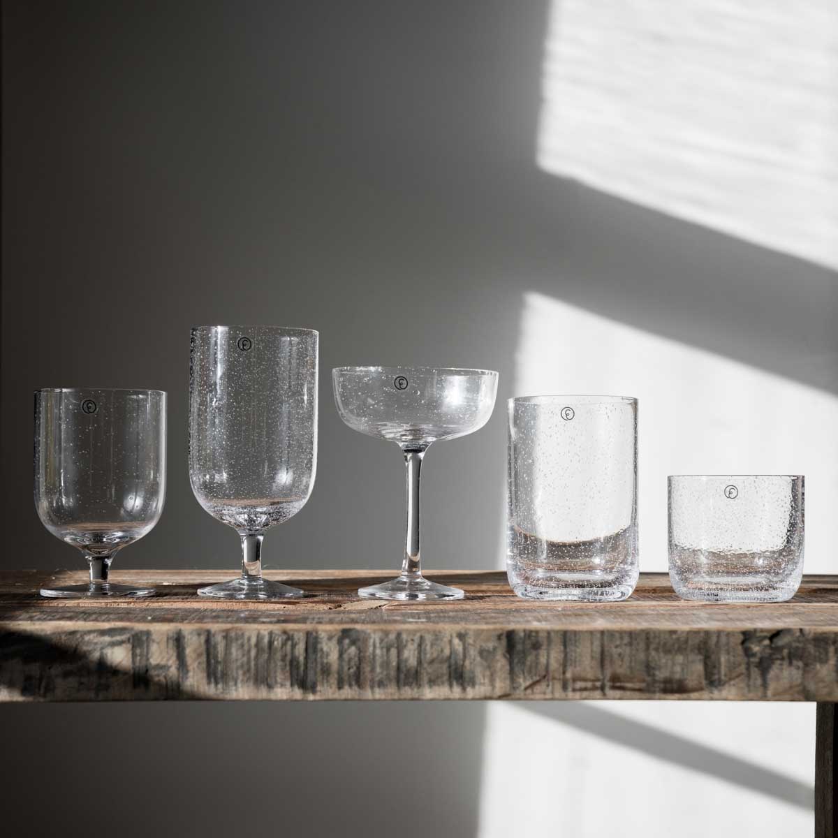 Trinkglas Bubble 2er Set 500ml