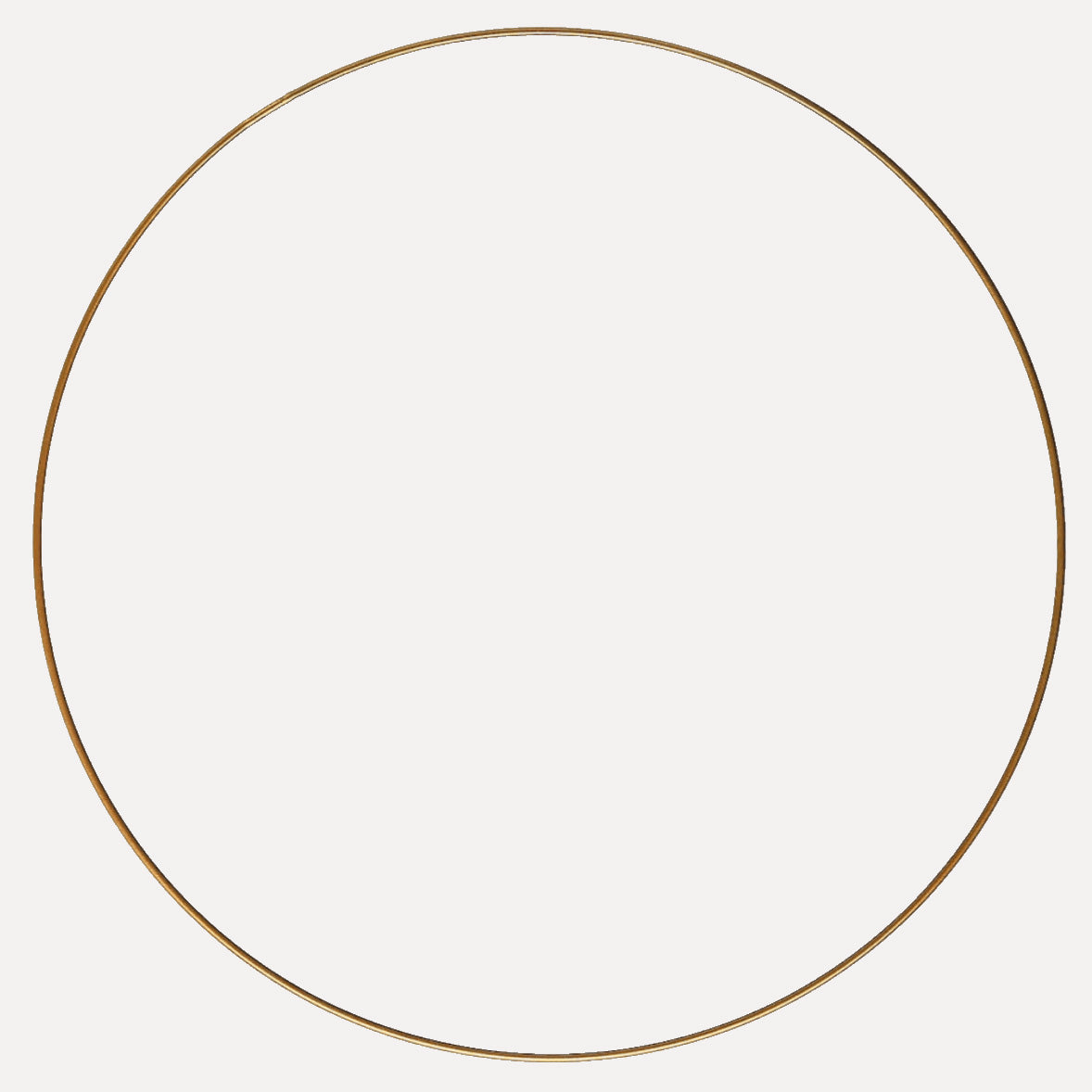 Metallring / Hoop - gold