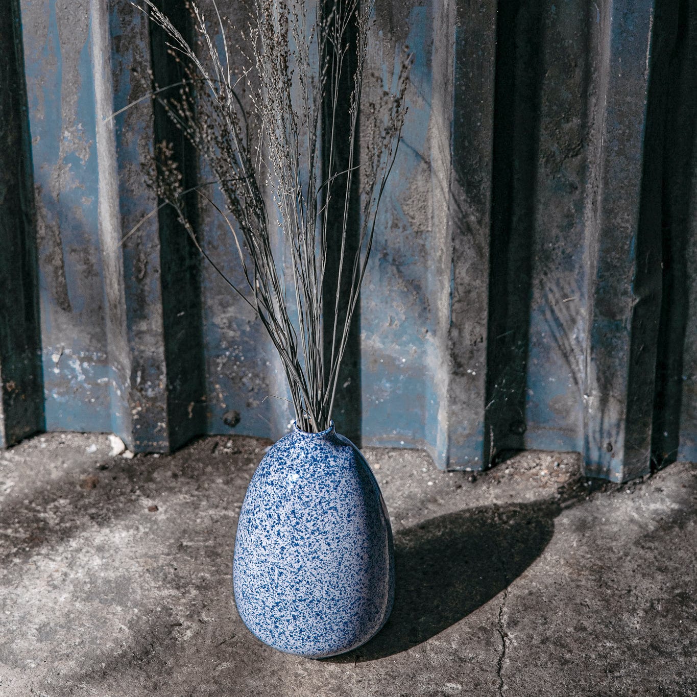 Vase Avik - blau