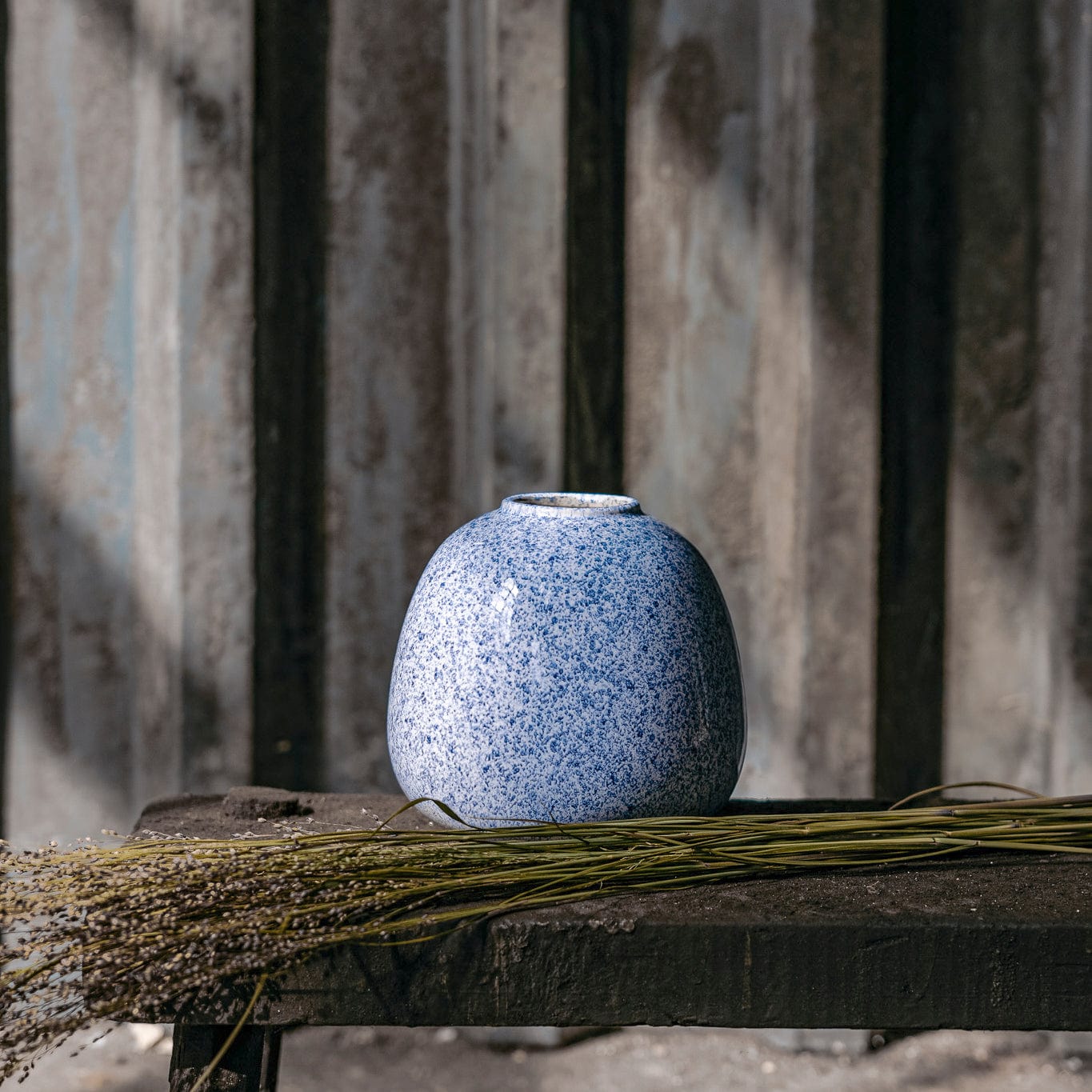 Vase Avik - blau
