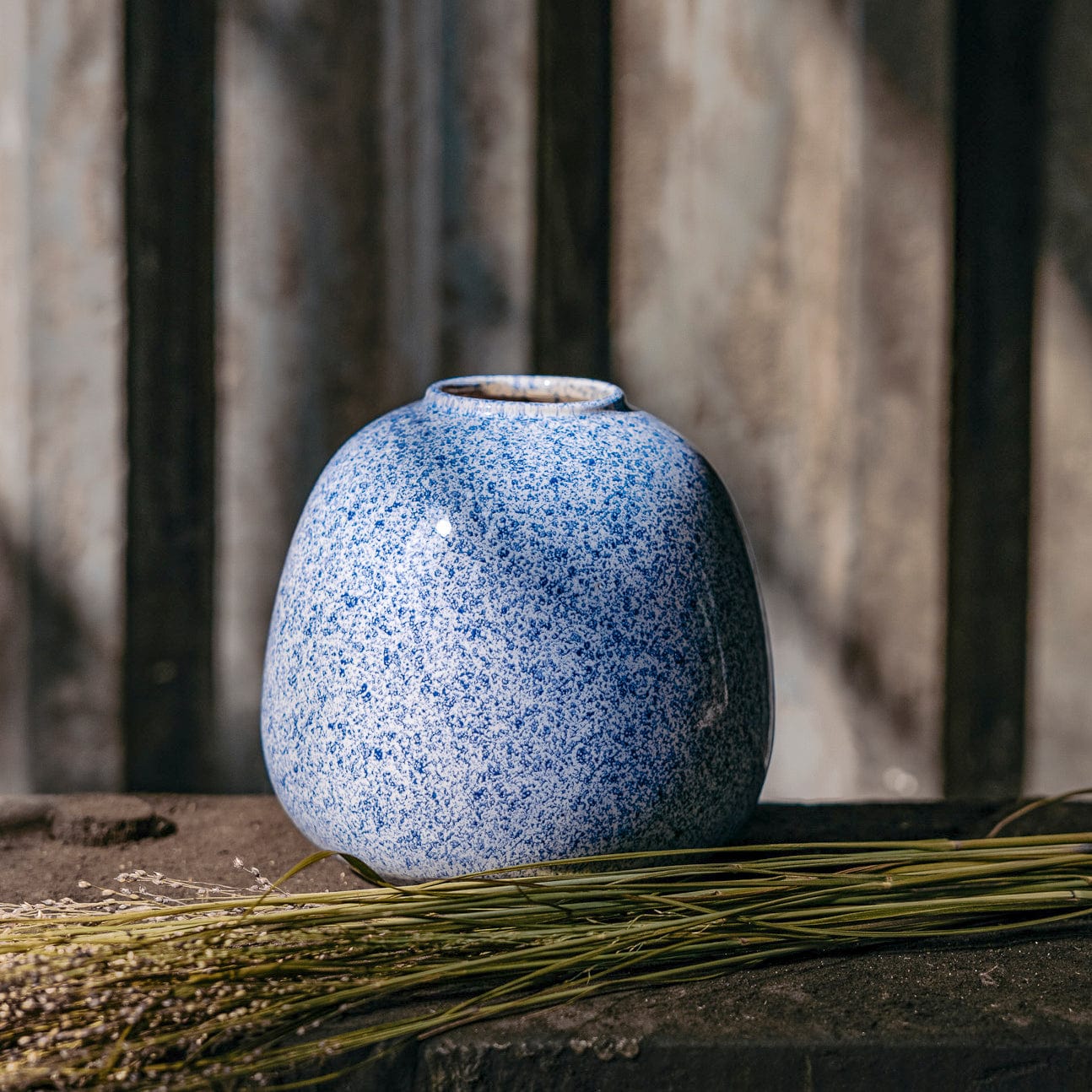 Vase Avik - blau