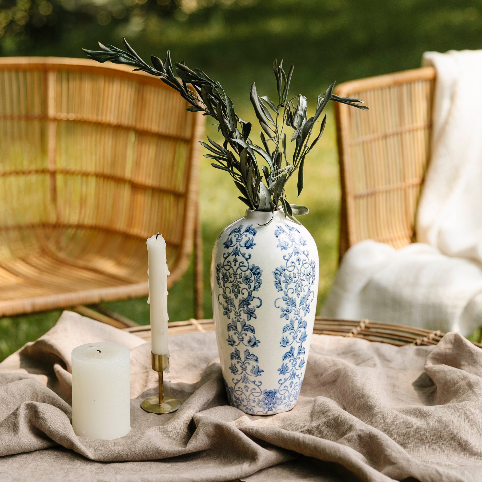 Vase Dolce Vita für Sommer-Gartenfeste