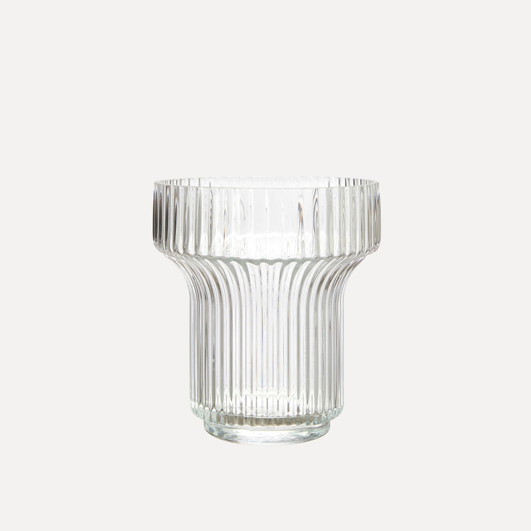 Vase Groove M - Glas