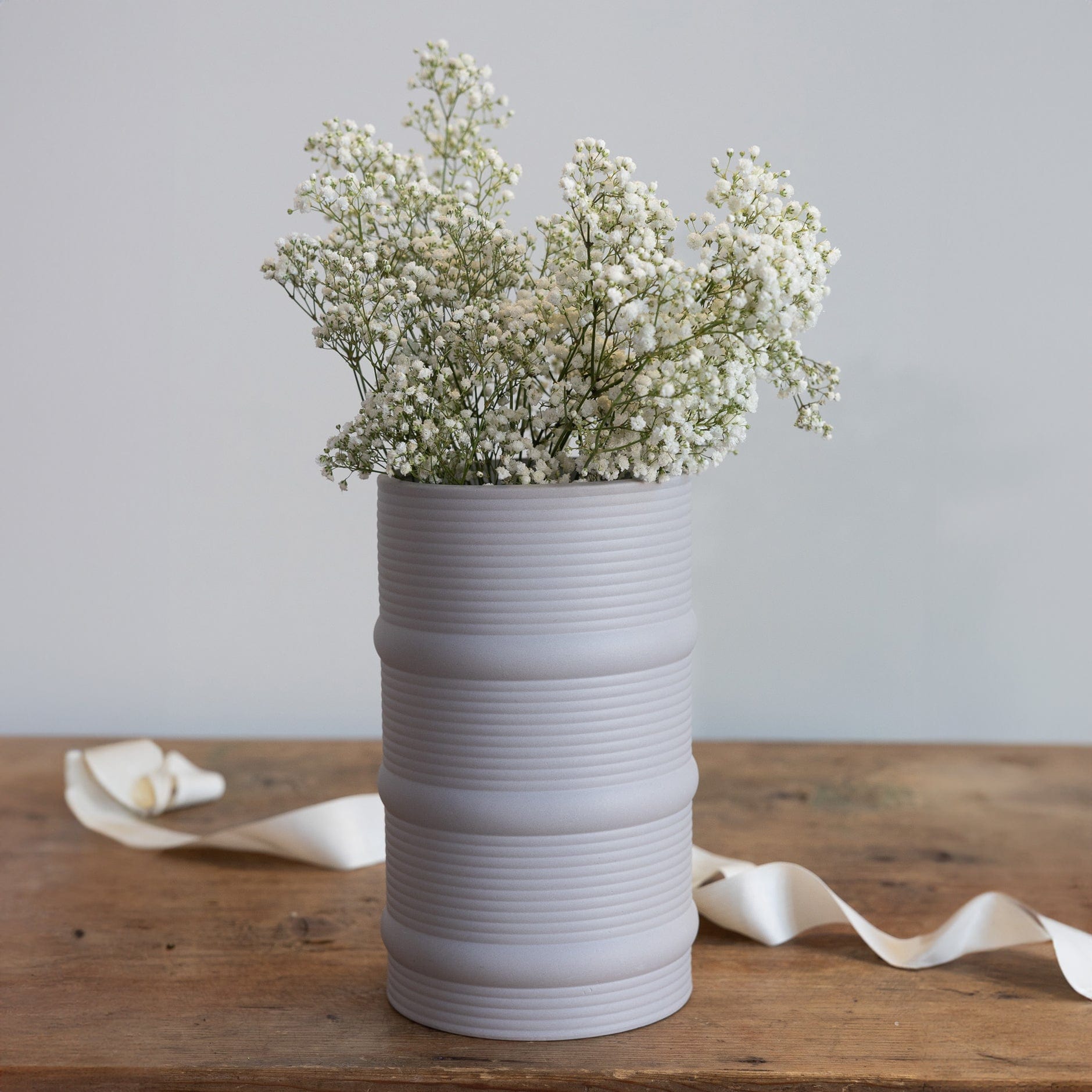 OUTLET Vase Arby - hellgrau