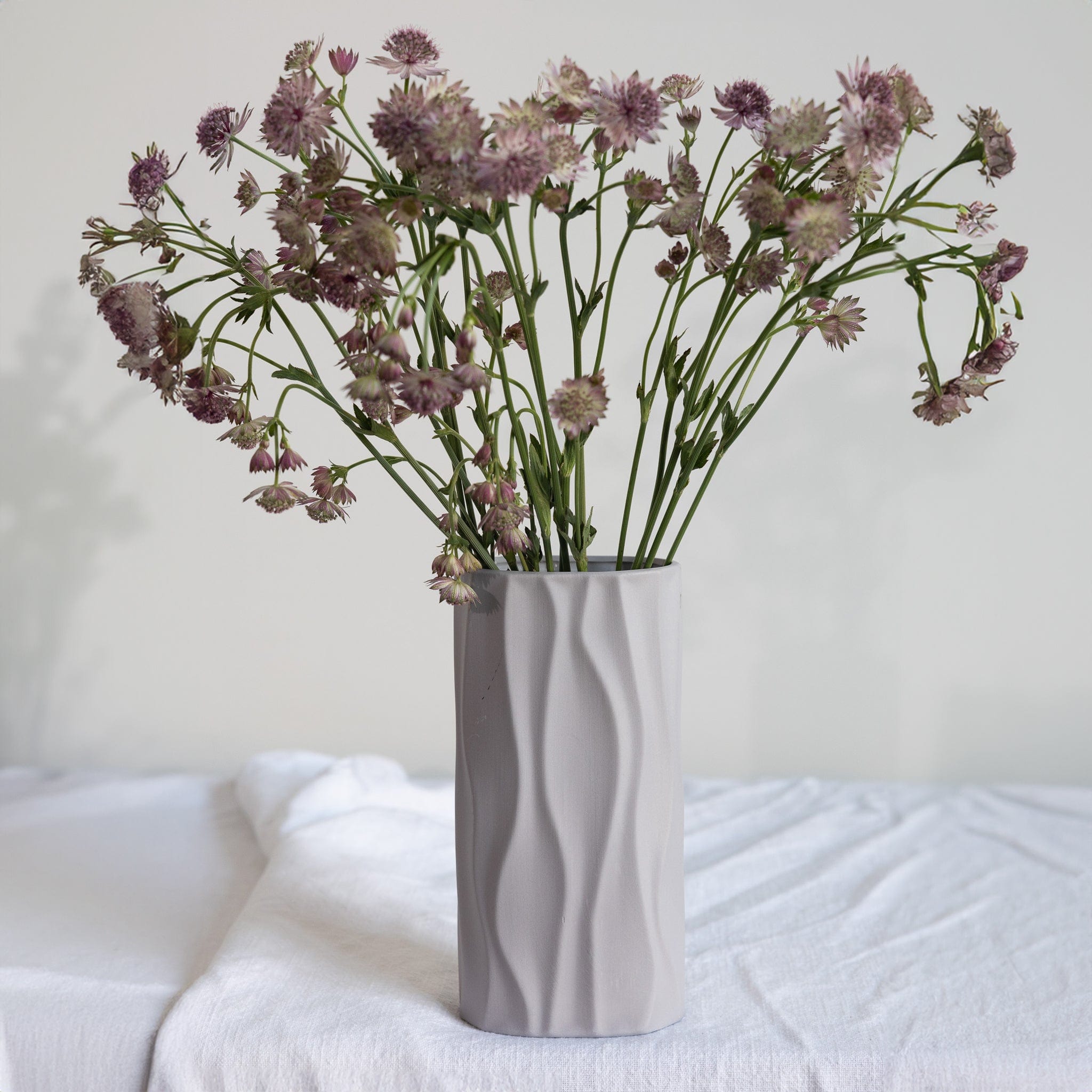 Vase Enviken - hellgrau