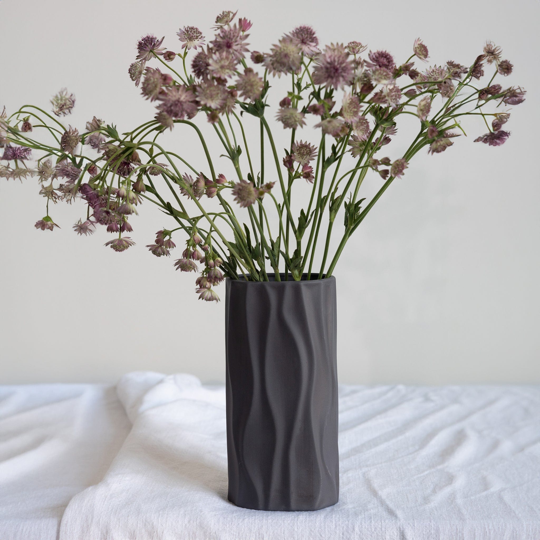Vase Enviken - anthrazit