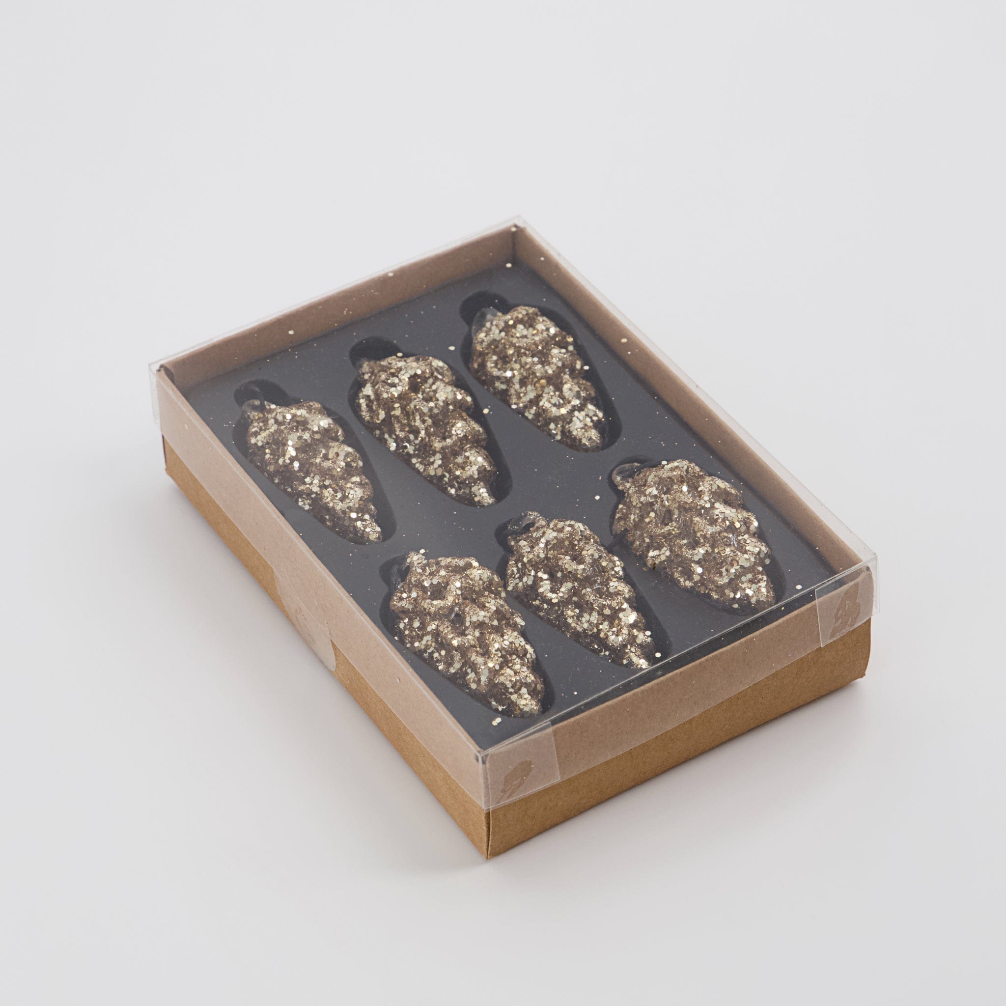 Anhänger Cone 6er Set gold small