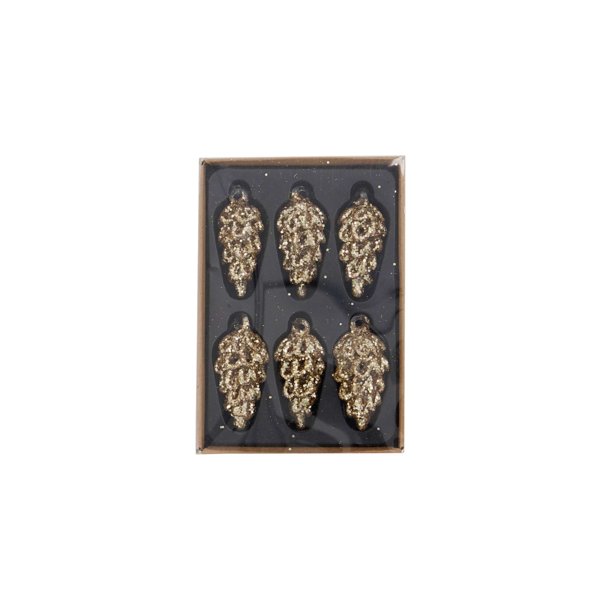 Anhänger Cone 6er Set gold small