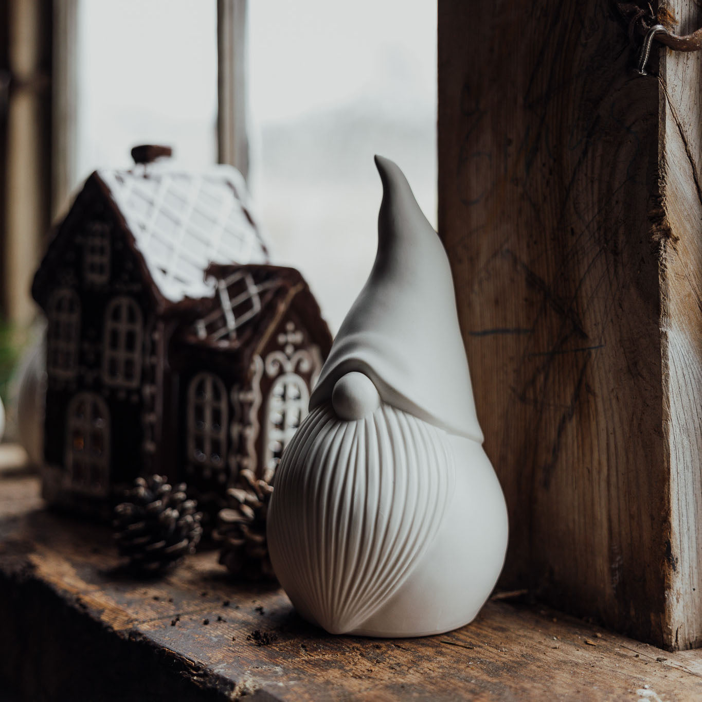 Wichtel Stig - weiß