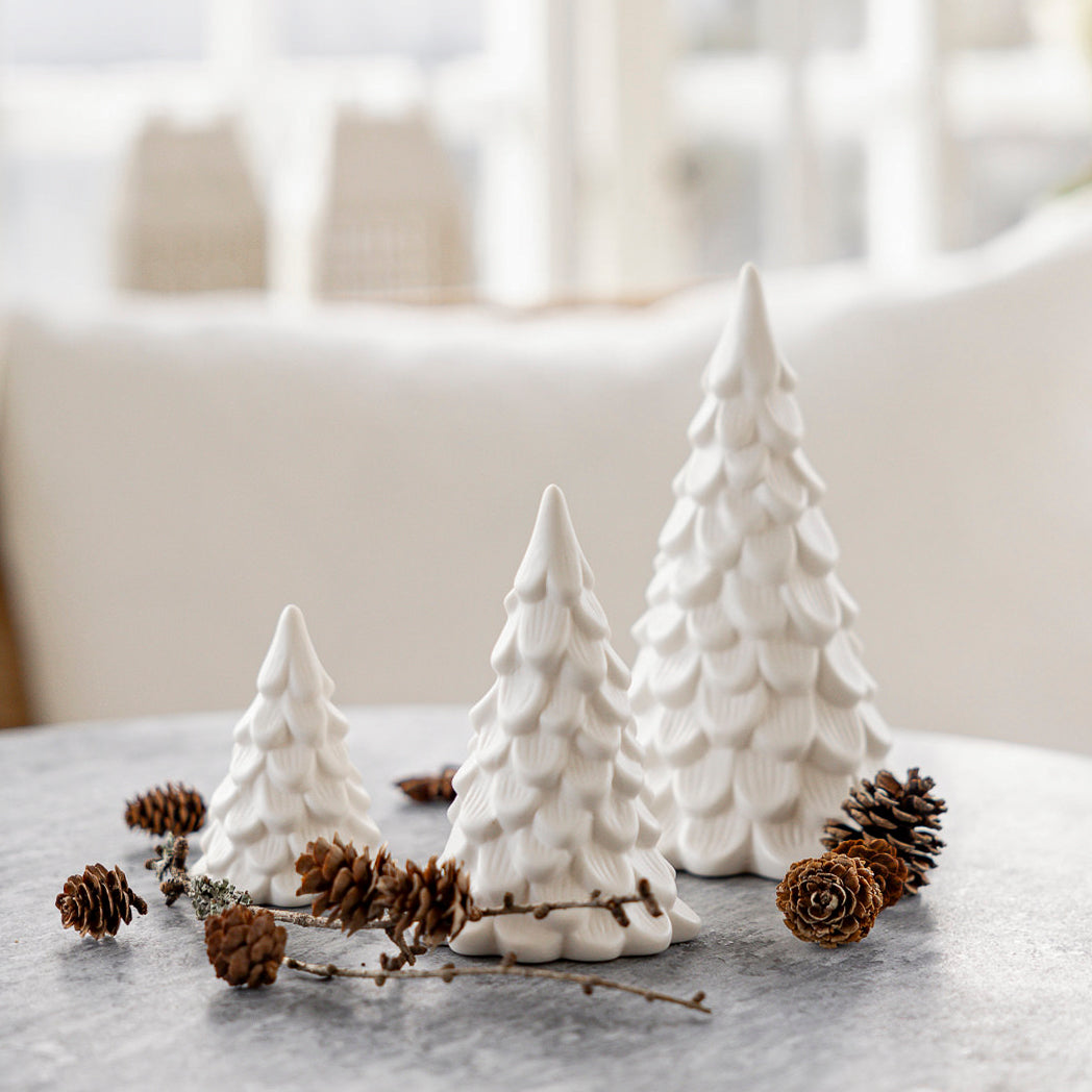 Deko Weihnachtsbaum Norrskog - weiß
