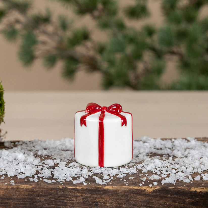 Weihnachtsdeko Geschenk Kramhult - rot weiß