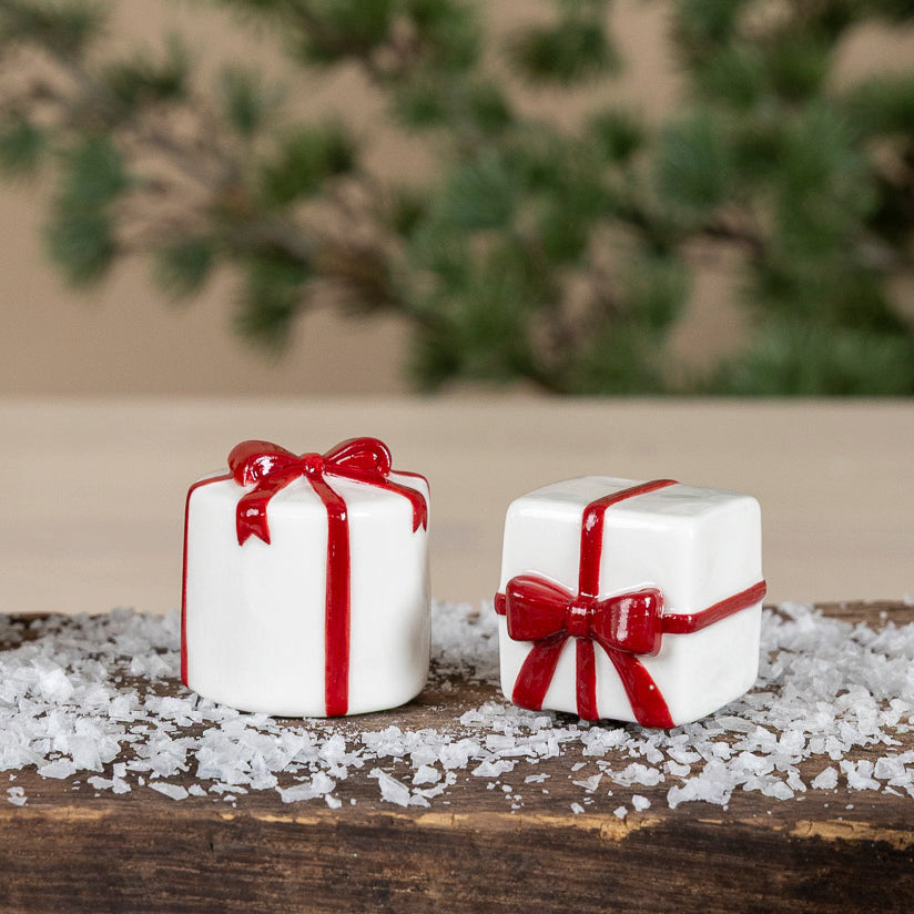 Weihnachtsdeko Geschenk Kramhult - rot weiß