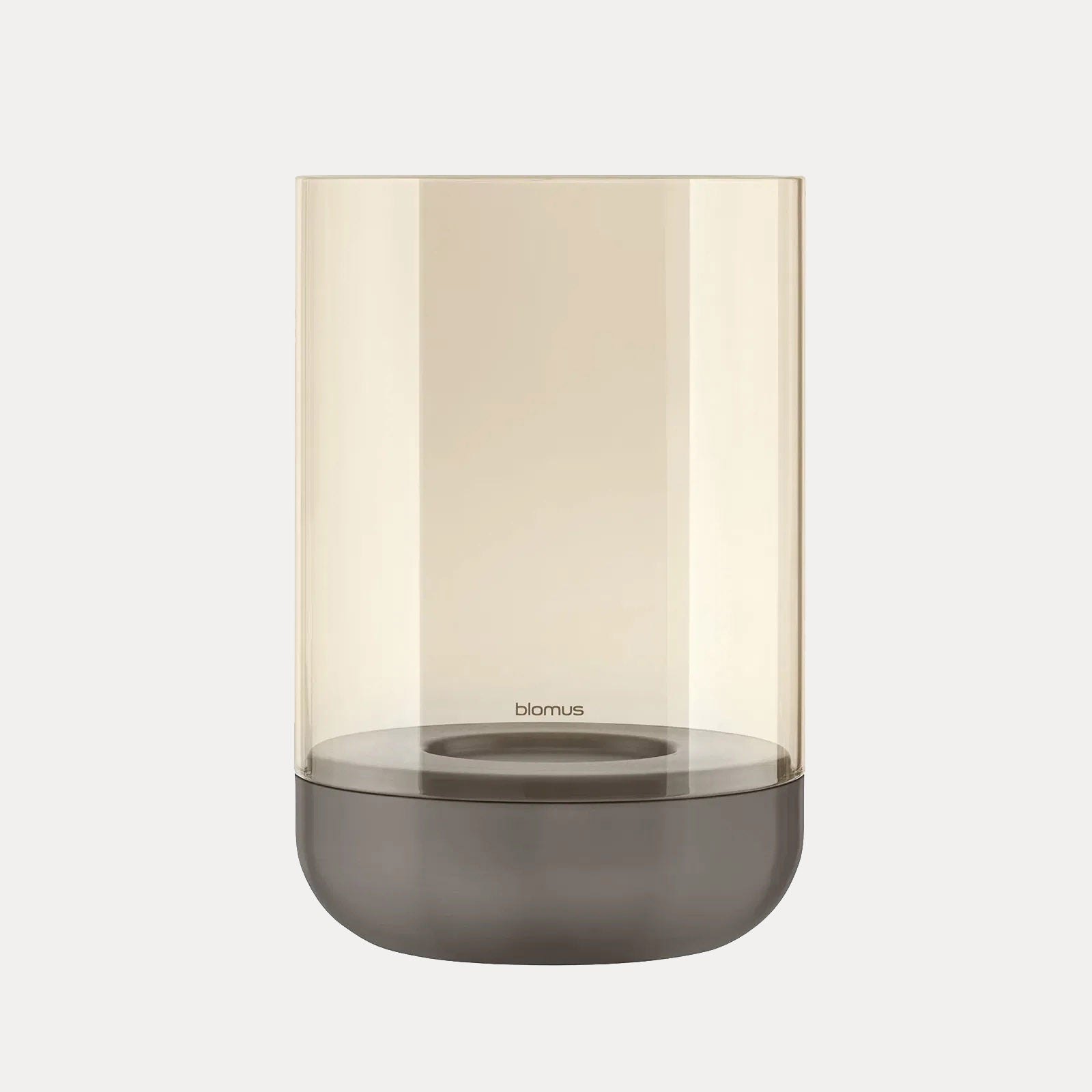 Windlicht Calma - burned metal braun