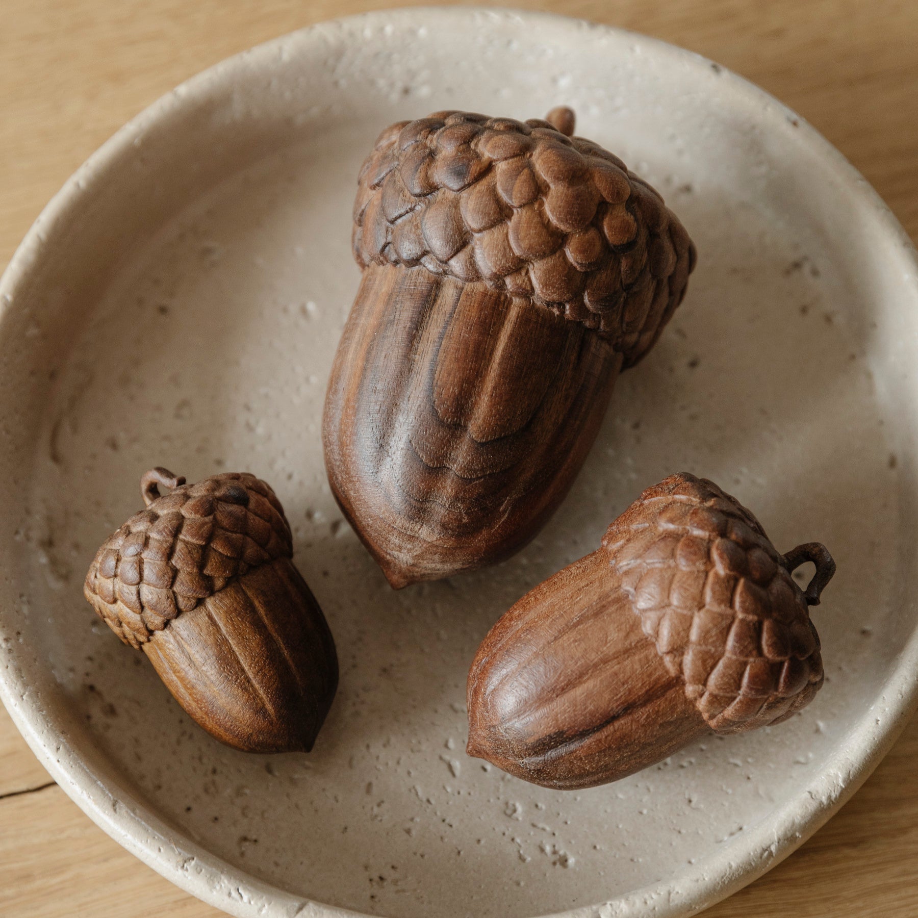 Eichel - Nussholz