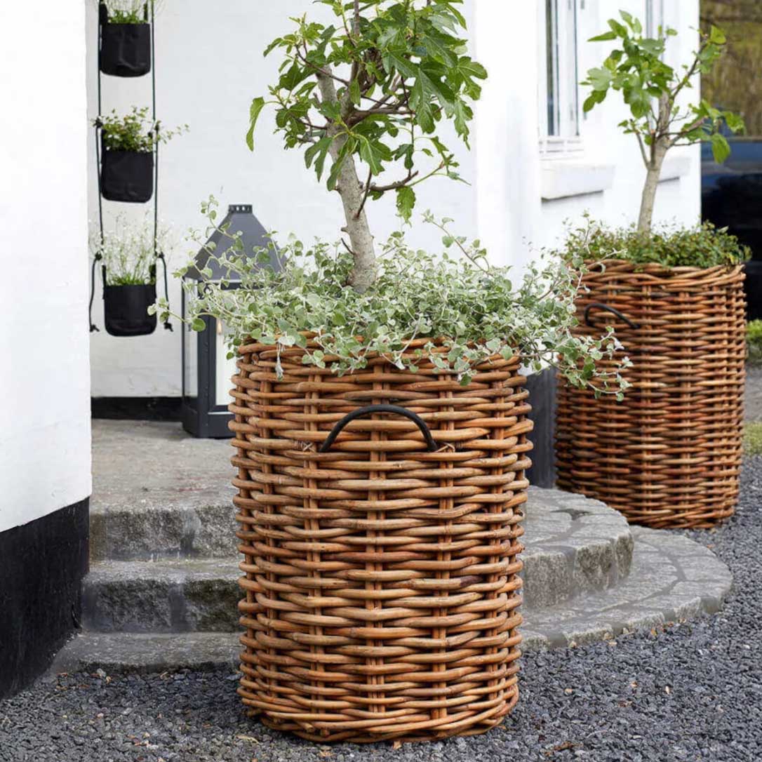 Rattan Korb rund maxi - 45x66cm