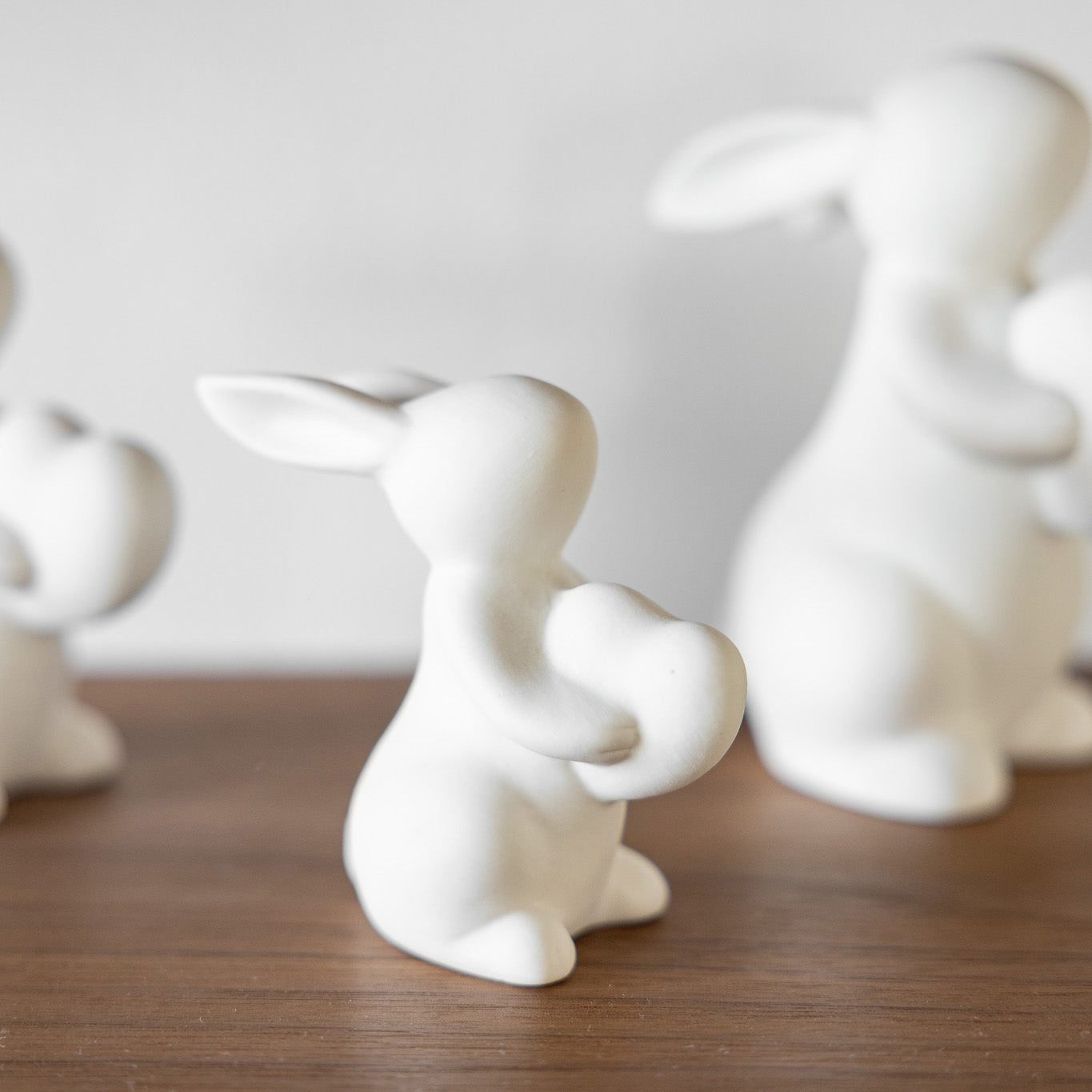 Osterdekoration Hase Amelia - weiß