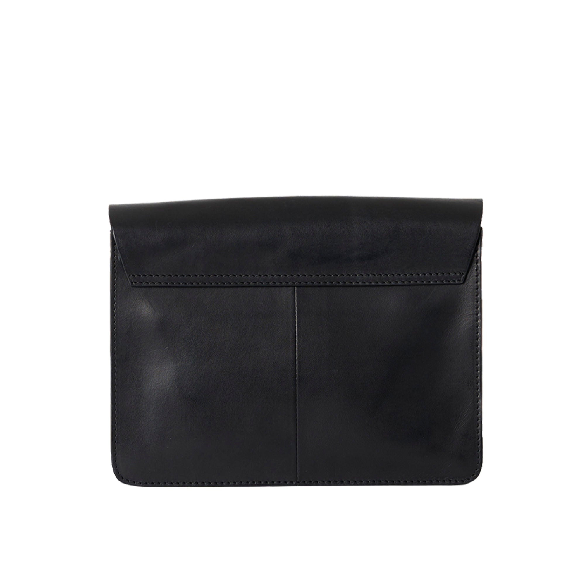 Audrey Tasche - Leder Schwarz mit 2 Straps