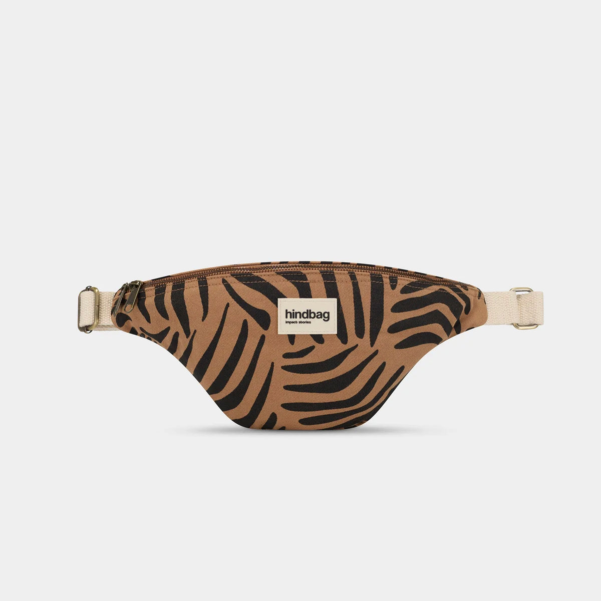 Olivia Bauchtasche - Zebra cinammon