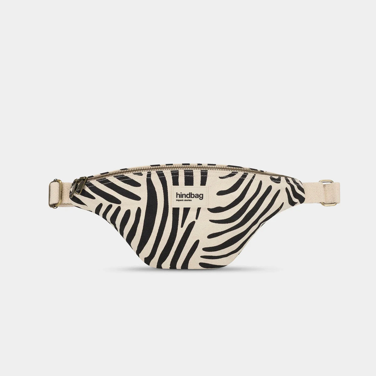 Olivia Bauchtasche - Zebra ecru