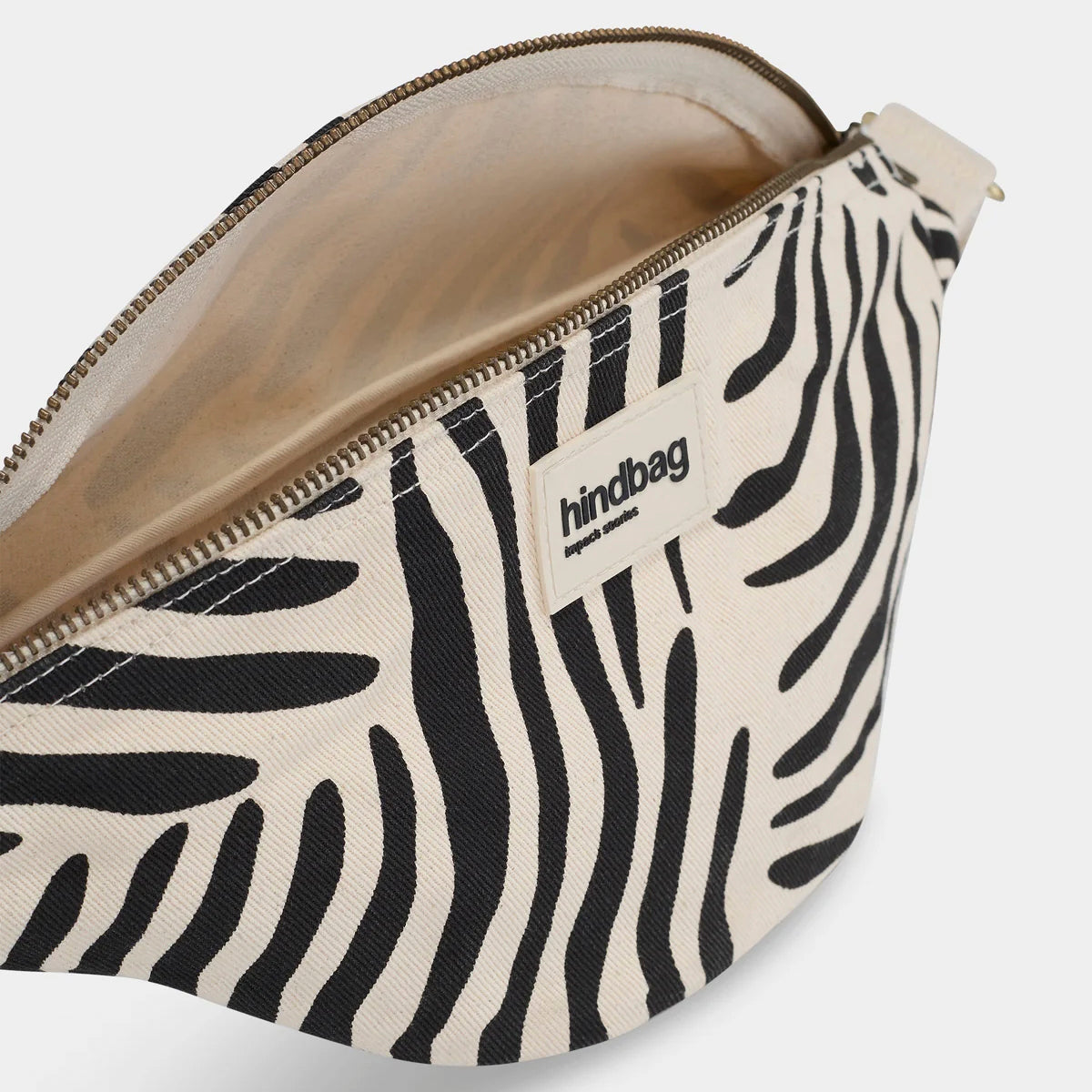 Olivia Bauchtasche - Zebra ecru