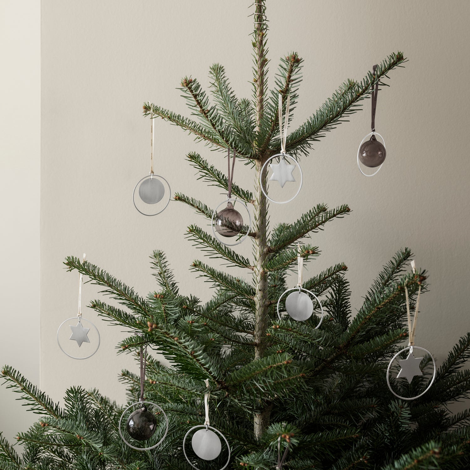 Weihnachtsschmuck KITAI Stern - silber
